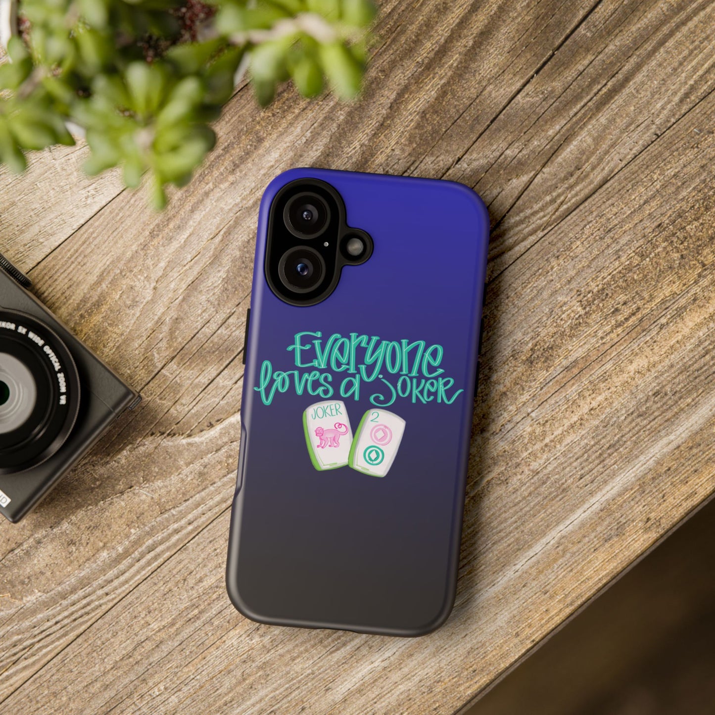 Mahj Joker Phone Case | Mahjong Fun Mobile Cover, Everyday Protection, Gift for Gamers, Unique Mahj Design, Accessory for Joker Lovers