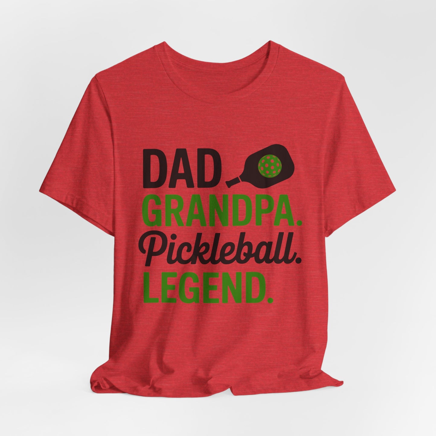 Pickleball Legend Tee: Celebrate Dad & Grandpa, Gift for Sports Lovers, Father's Day, Family Gatherings, Casual Wear