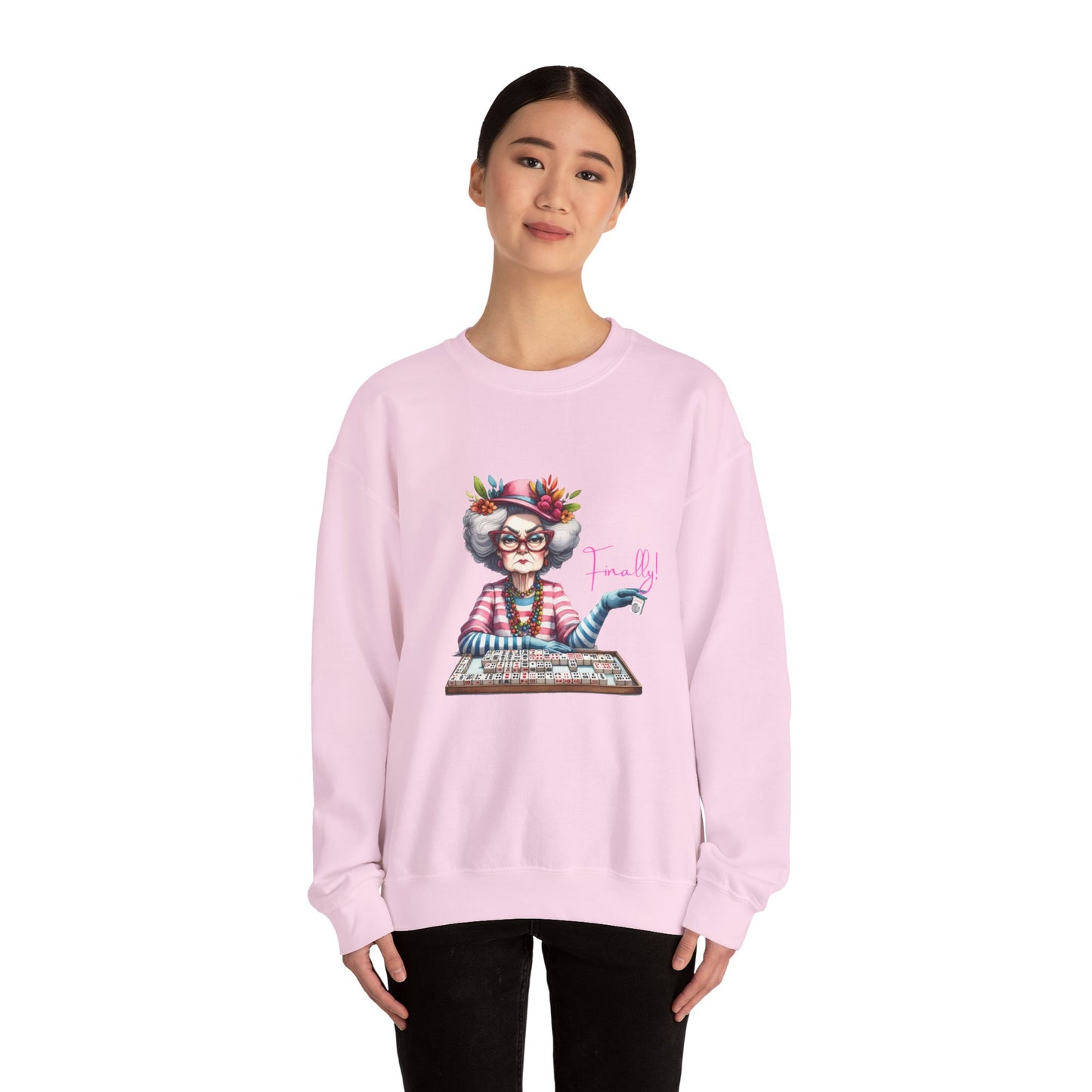 Finally Joker Funny Mahjong sweatshirt