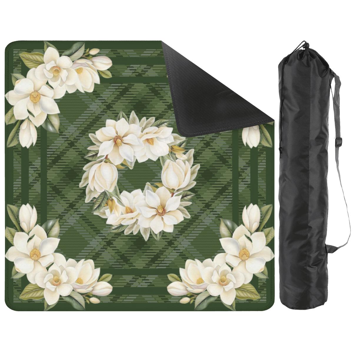 Sweet Magnolias Mahjong Mat: Mahj Game Tabletop (31.5-inch)
