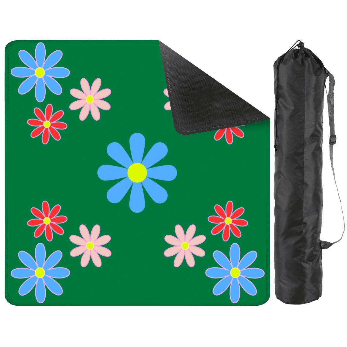 MOD Daisies Mahjong Mat: Mahj Game Tabletop (31.5-inch)