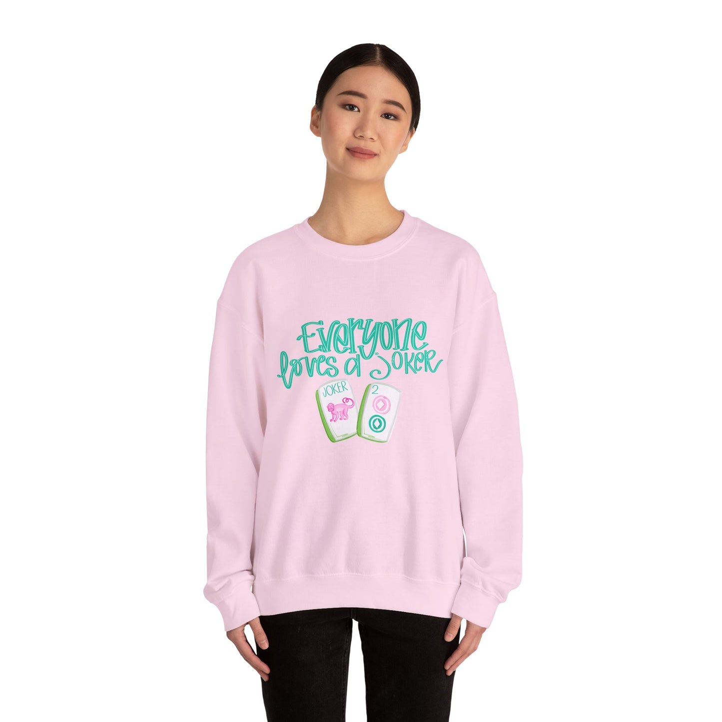 Everyone Loves a Joker Mahjong sweatshirt