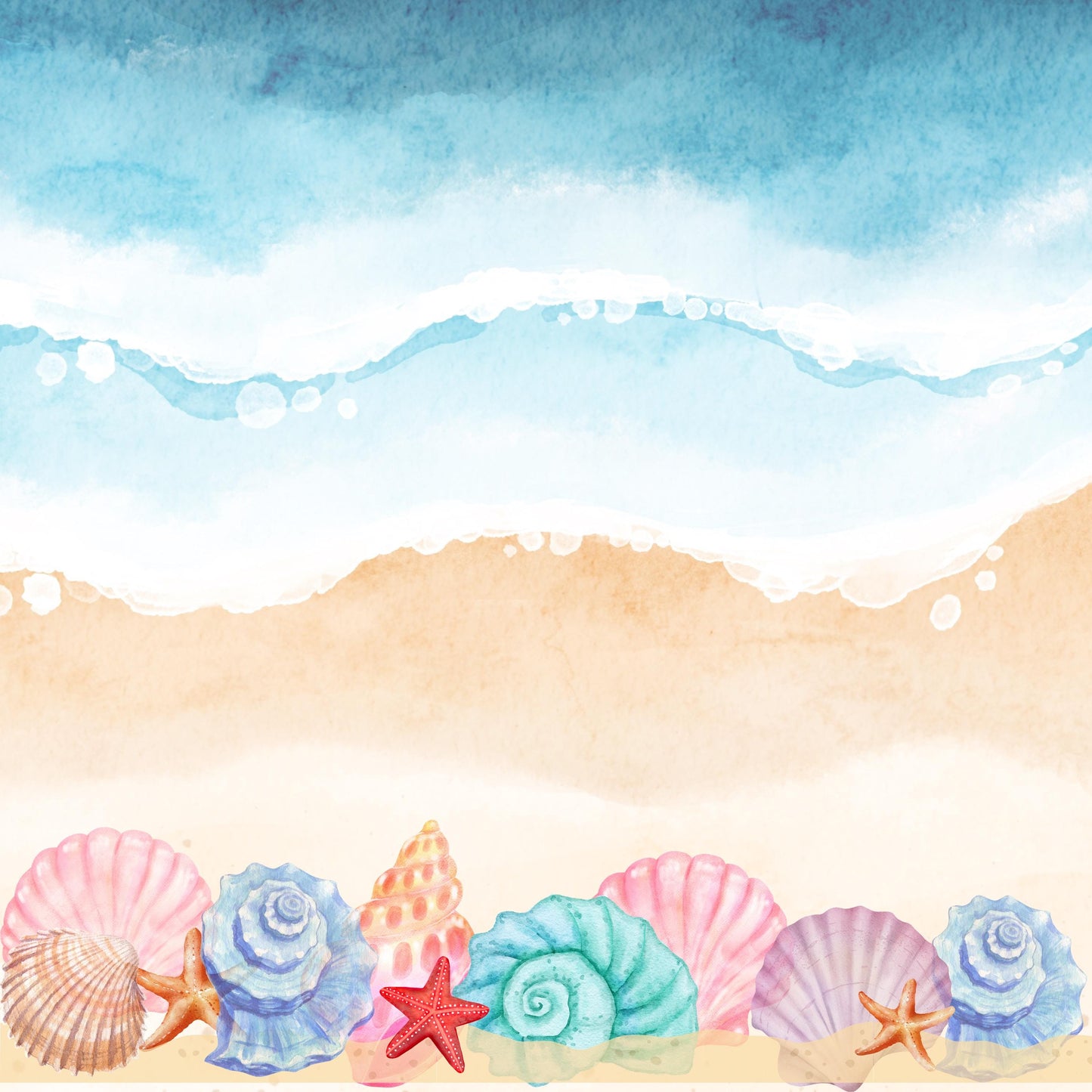 Sandy Beach Travel Mahjong Mat: Mahj Game Tabletop 20.9 inch