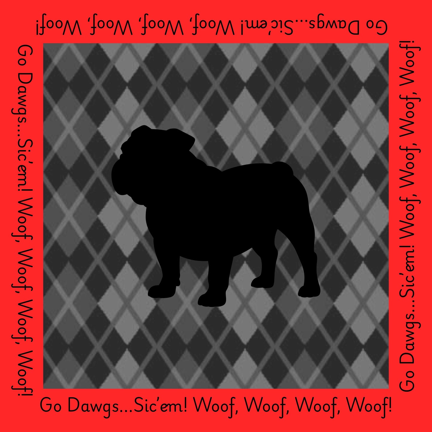 Custom Mat College Personalized: Mahj Game Tabletop (31.5-inch)