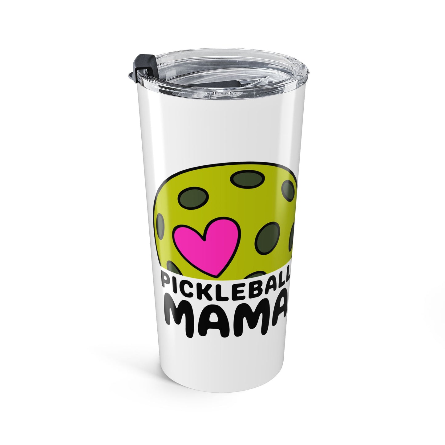 Pickleball Mama Tumbler - 20oz Insulated Travel Mug, Fun Gift for Pickleball Lovers, Ideal for Sports Events, Outdoor Activities, and [...]