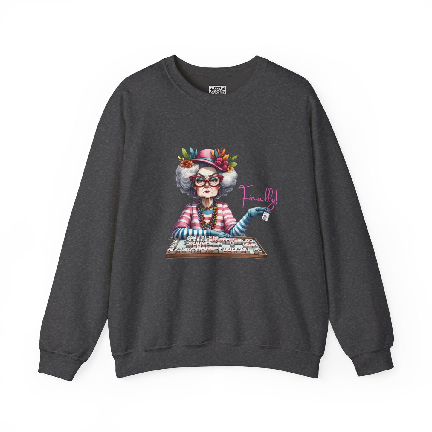 Finally Joker Funny Mahjong sweatshirt