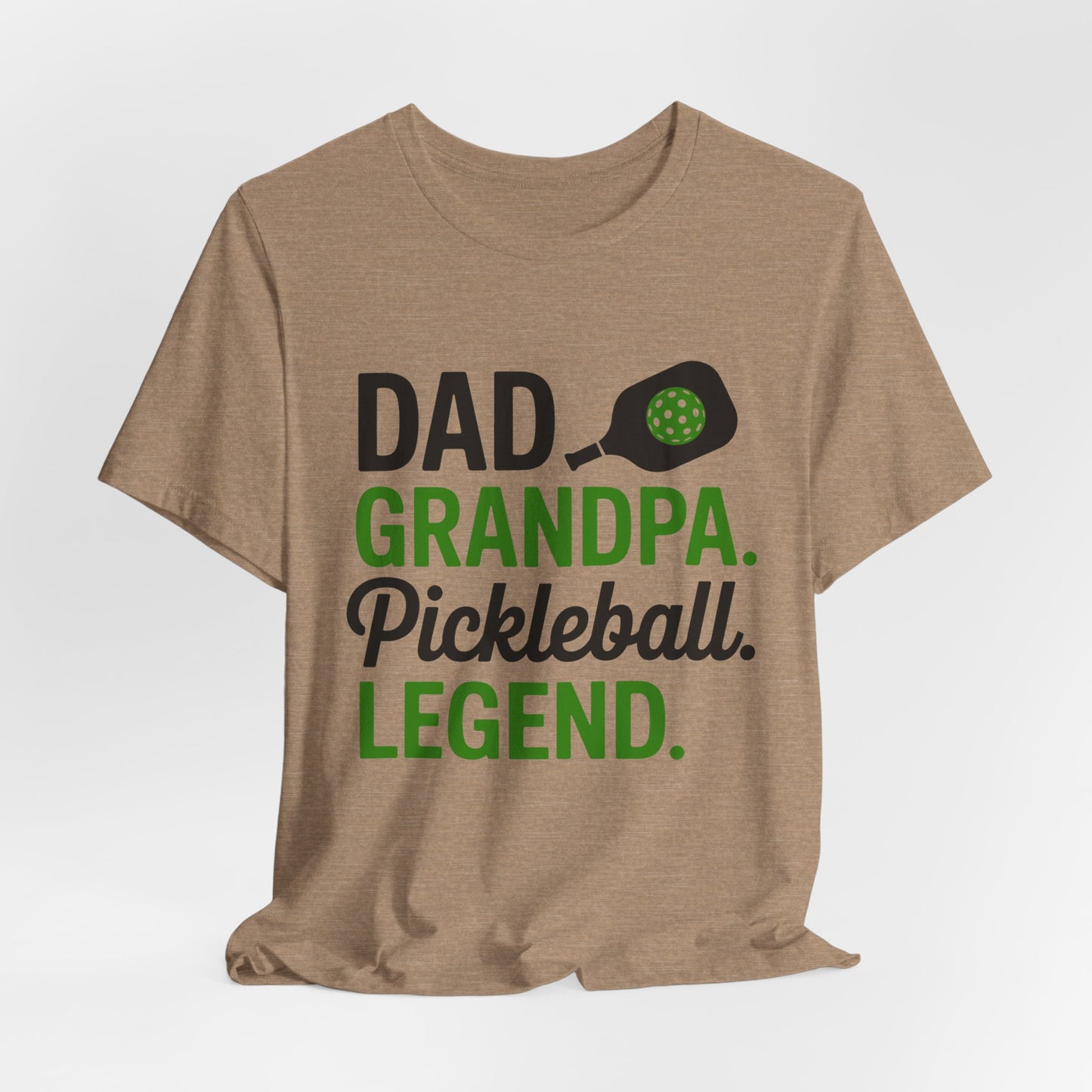 Pickleball Legend Tee: Celebrate Dad & Grandpa, Gift for Sports Lovers, Father's Day, Family Gatherings, Casual Wear