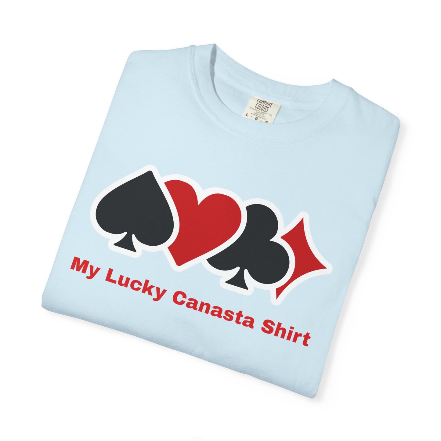Lucky Canasta T-Shirt, Unisex Card Game Tee, Fun Game Night Apparel, Casual Luck Shirt, Gift for Card Players