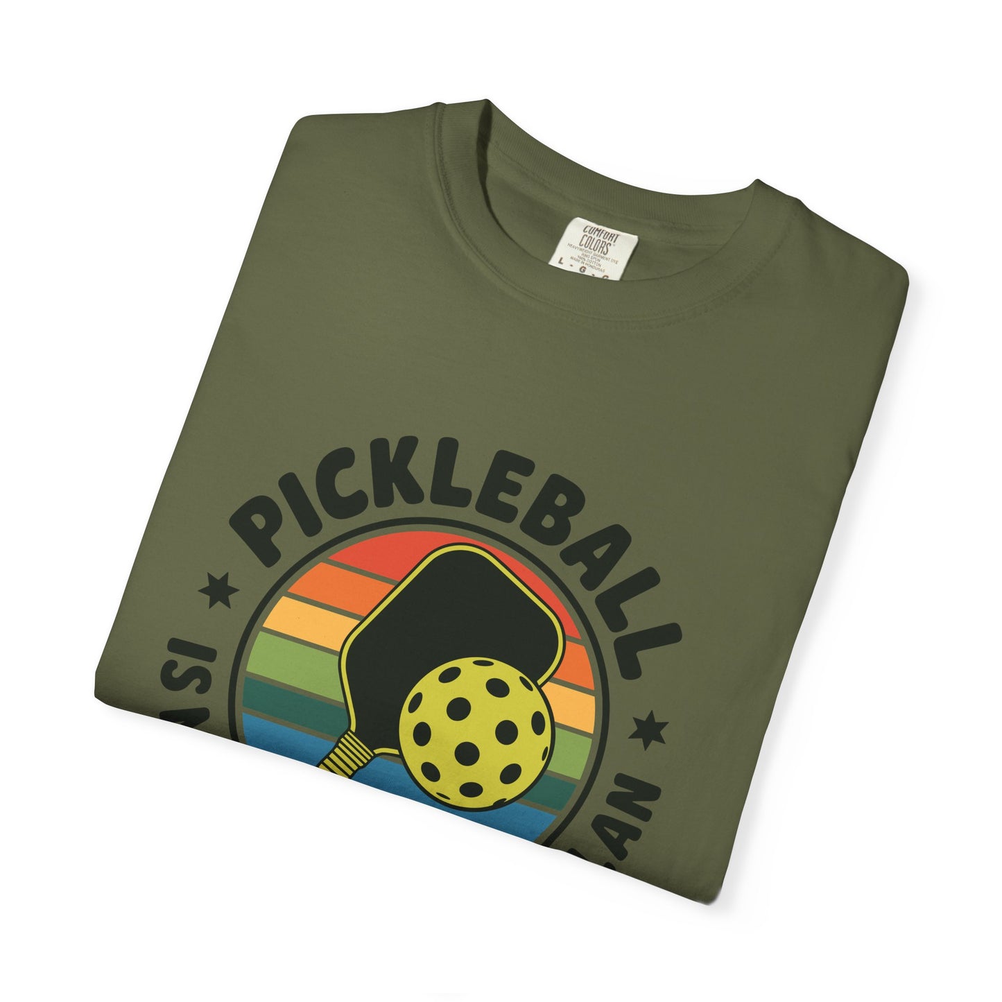 Pickleball Retirement Plan T-Shirt | Garment-Dyed Unisex Tee, Summer Vibe, Sportswear Gift, Funny Pickleball Shirt, Retirement Gift