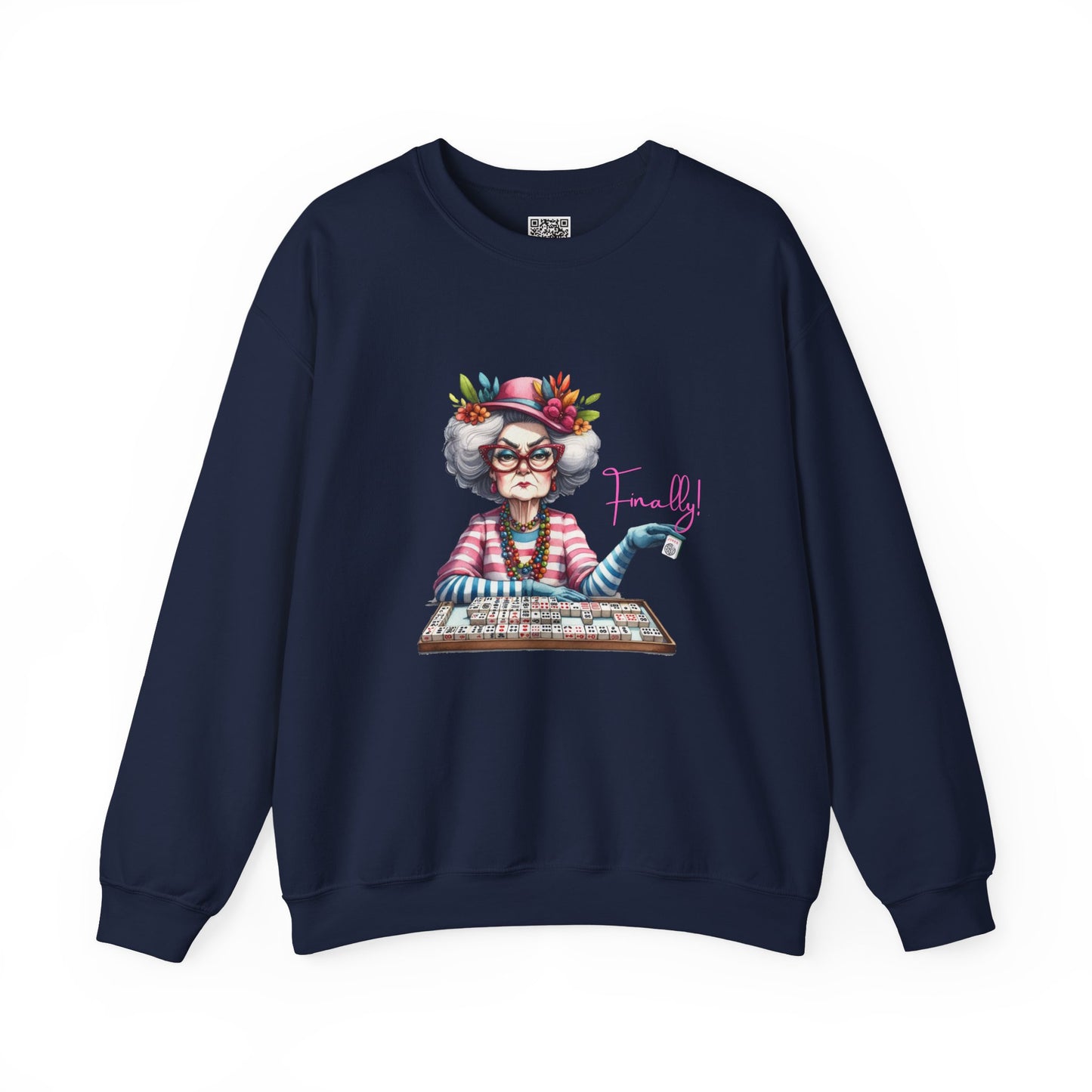 Finally Joker Funny Mahjong sweatshirt
