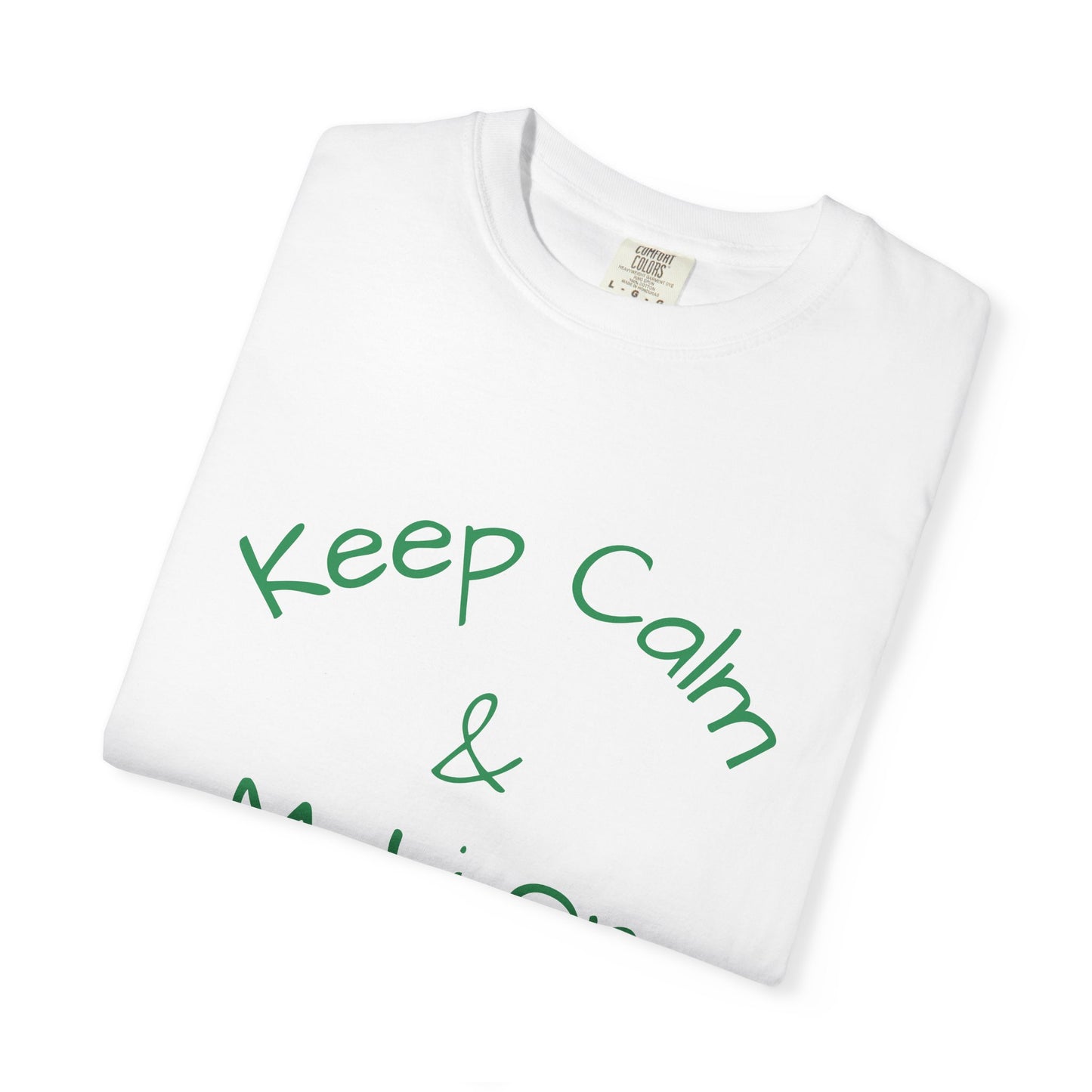 Keep Calm & Mahj-On T-shirt | Mahjong Player Tee, Mahjong Gift Idea