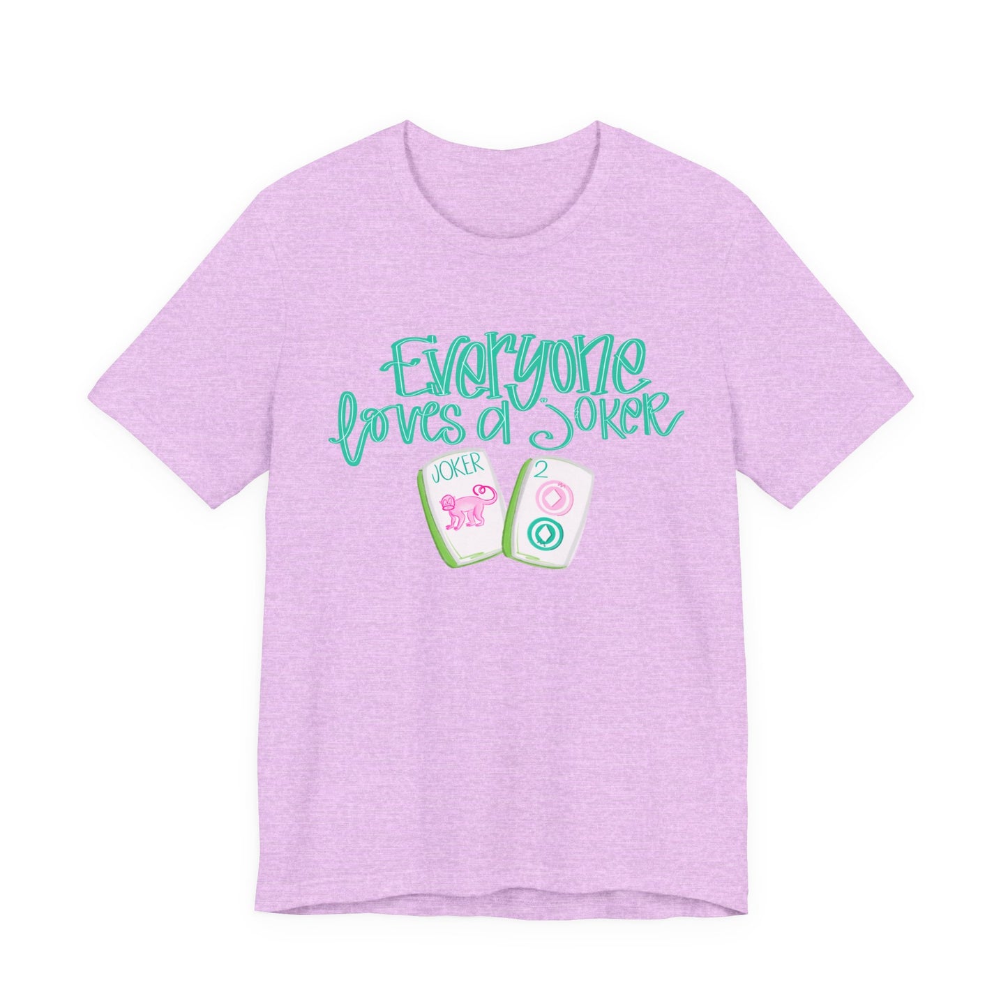 Women's Tee - Everyone Loves a Joker, Mahjong T-Shirt, Mahj, Fun Summer Top, Vacation Outfit
