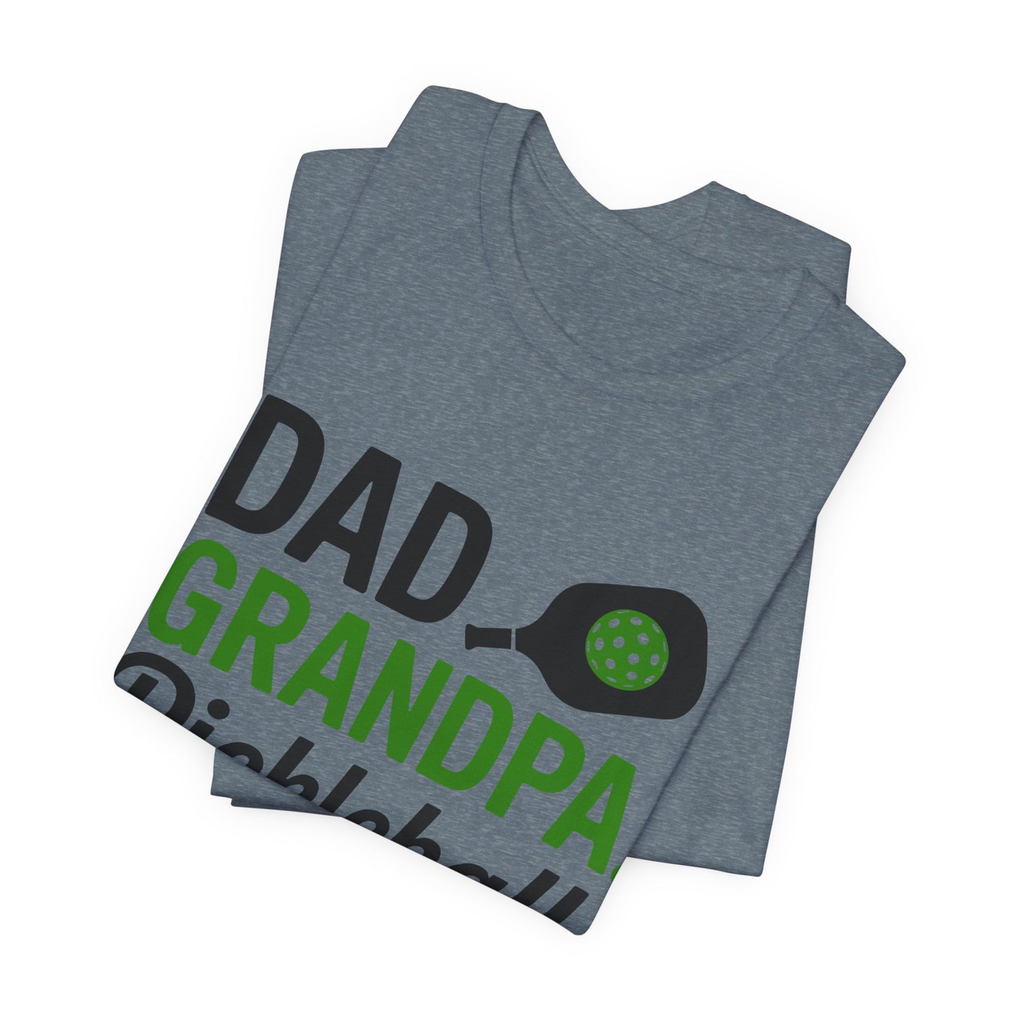 Pickleball Legend Tee: Celebrate Dad & Grandpa, Gift for Sports Lovers, Father's Day, Family Gatherings, Casual Wear
