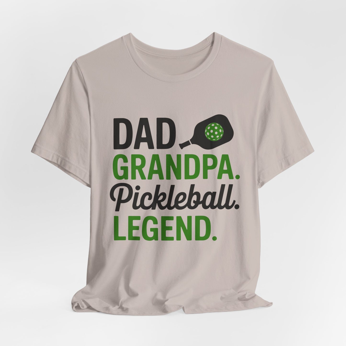 Pickleball Legend Tee: Celebrate Dad & Grandpa, Gift for Sports Lovers, Father's Day, Family Gatherings, Casual Wear