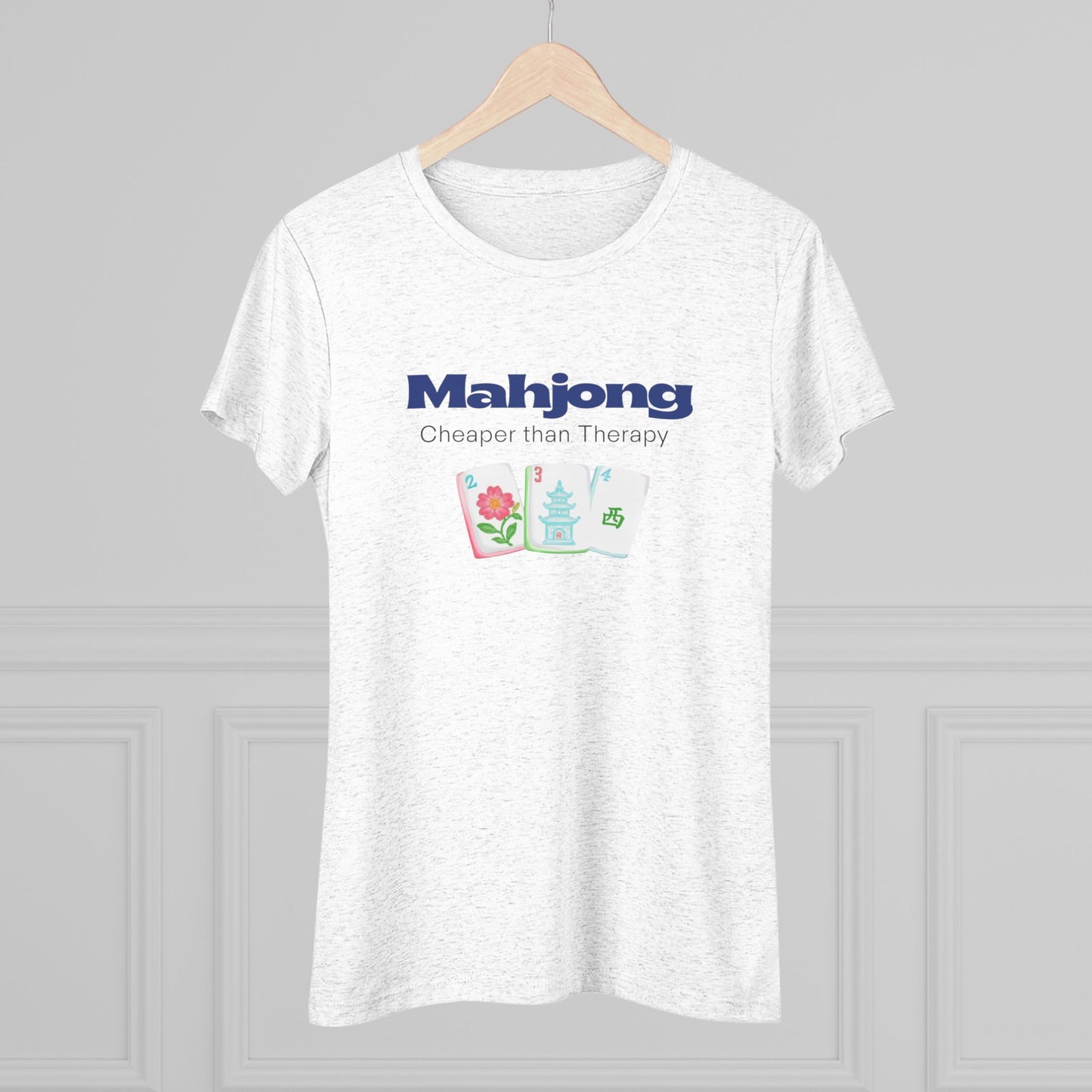 Mahjong Cheaper Than Therapy Tee | Mahjong Tiles Graphic Shirt