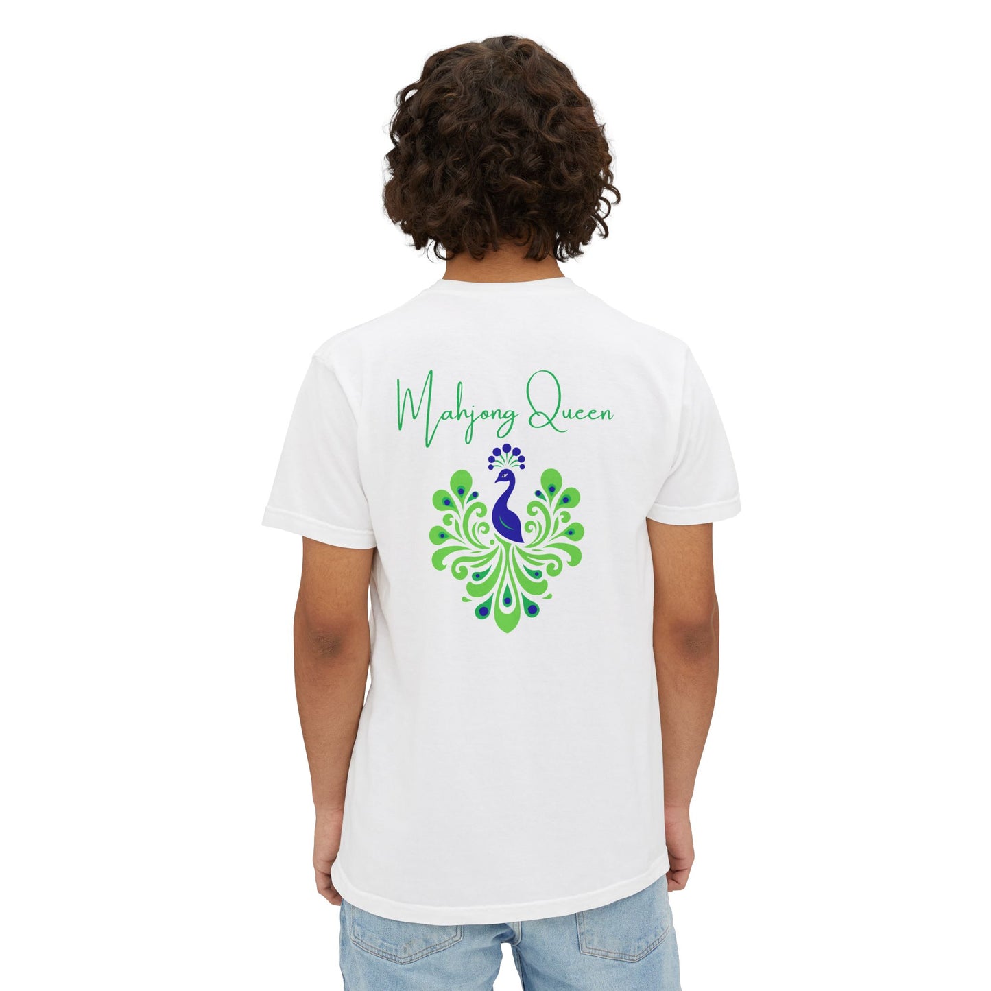 Mahjong Queen Pocket T-Shirt, Gift for Mahjong Lovers