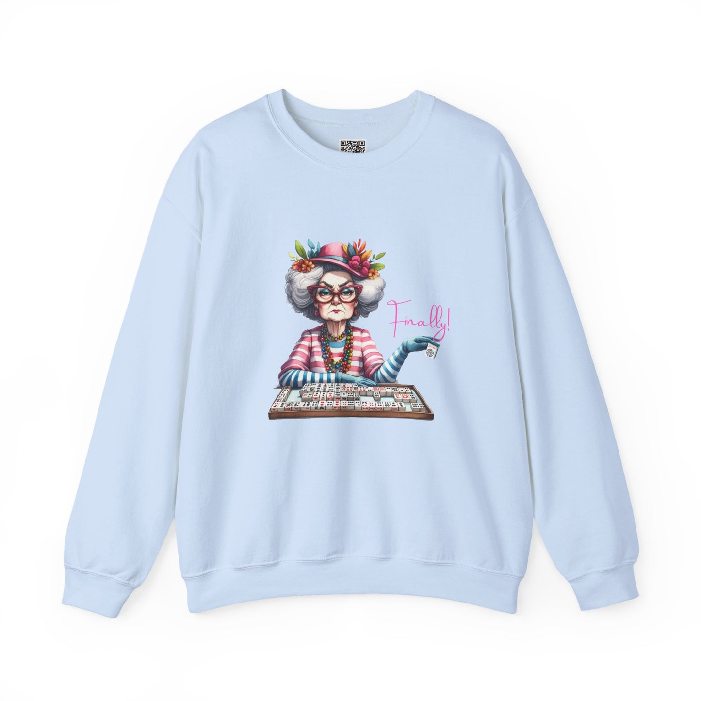 Finally Joker Funny Mahjong sweatshirt