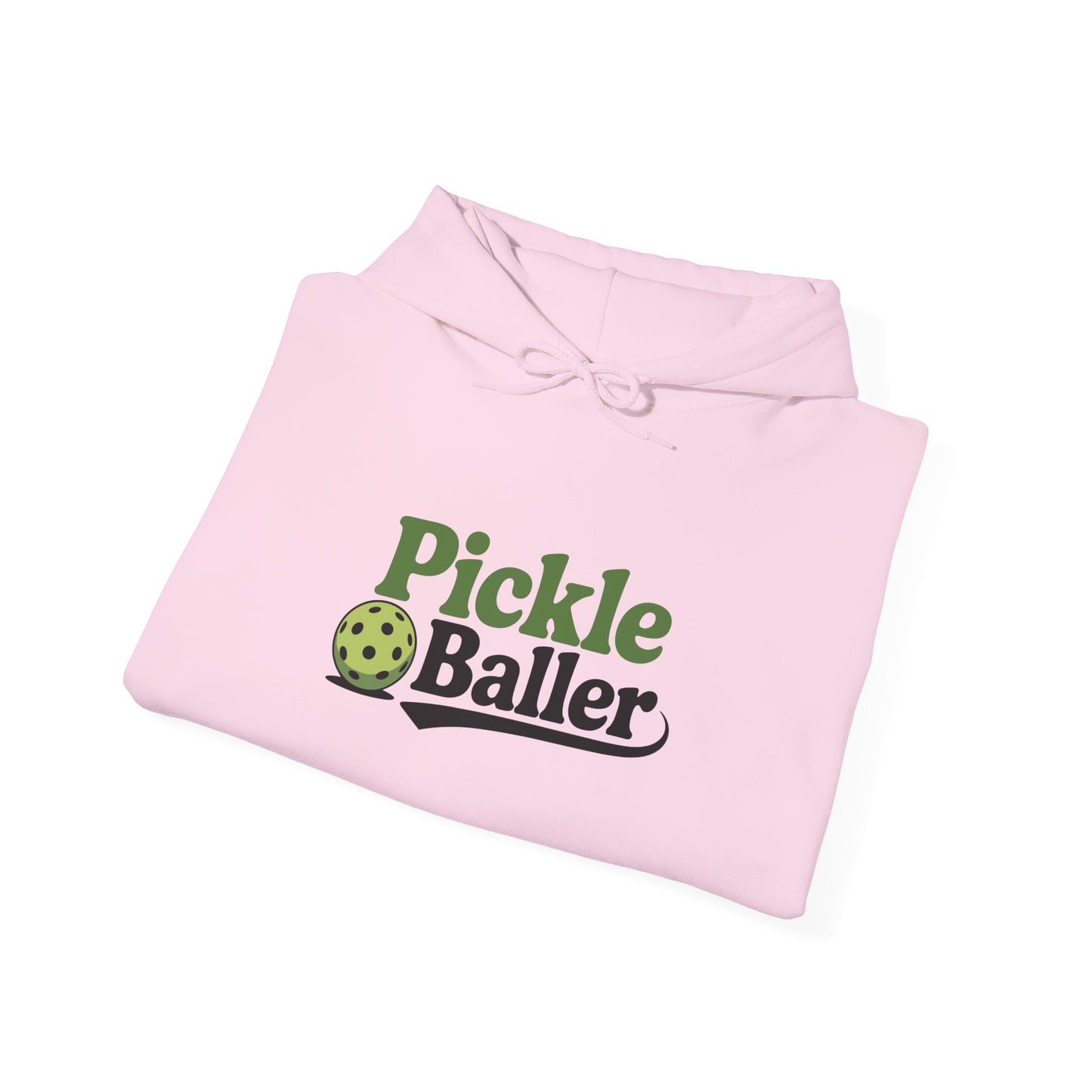 Pickle Baller Hoodie | Unisex Heavy Blend Sweatshirt for Pickleball Lovers, Sports Apparel, Gift for Athletes, Casual Wear, Outdoor