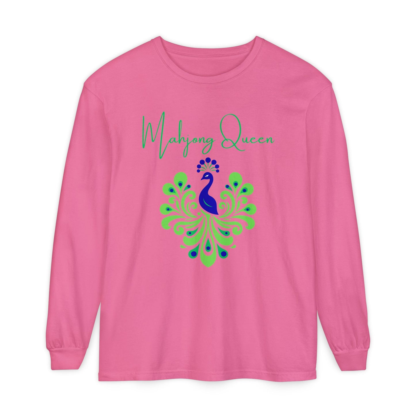 Mahjong Queen Long-Sleeve, Gift for Mahjong Lovers