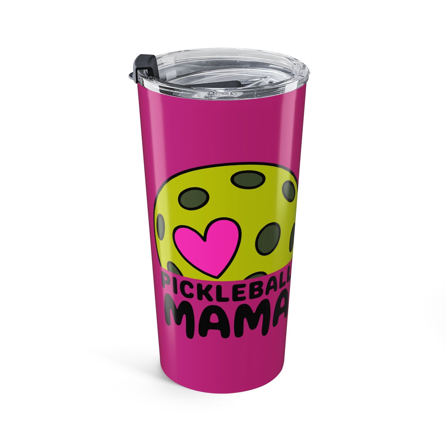 Pickleball Mama Tumbler - 20oz Insulated Travel Mug, Fun Gift for Pickleball Lovers, Ideal for Sports Events, Outdoor Activities, and [...]