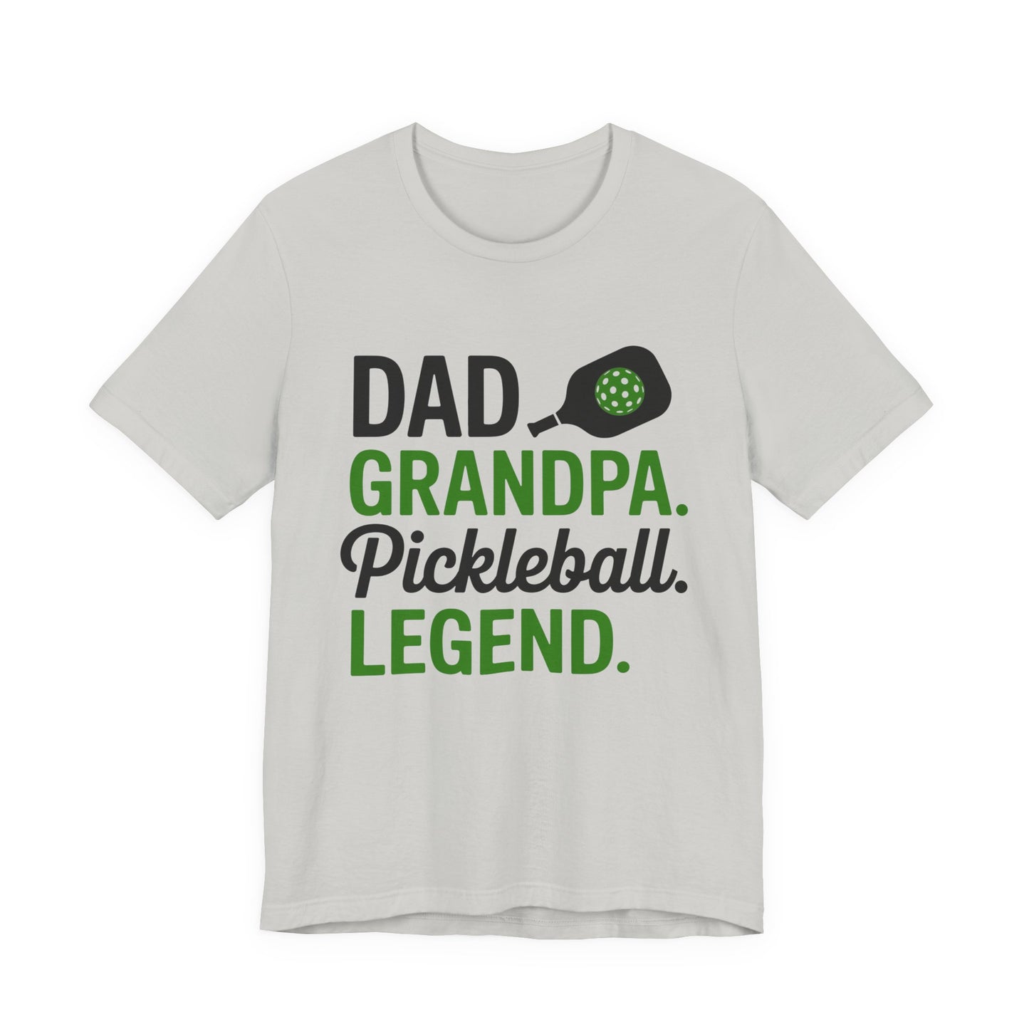 Pickleball Legend Tee: Celebrate Dad & Grandpa, Gift for Sports Lovers, Father's Day, Family Gatherings, Casual Wear