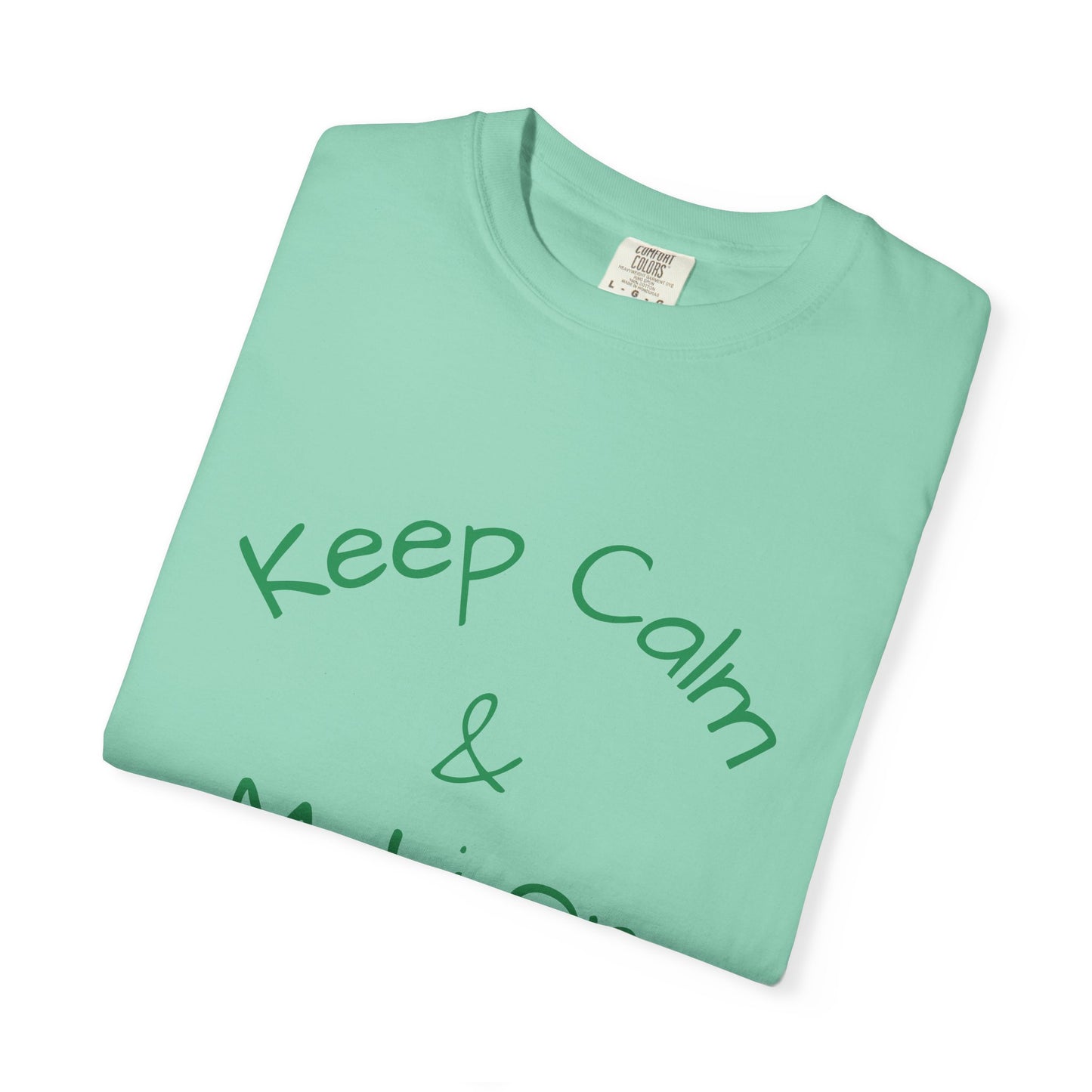 Keep Calm & Mahj-On T-shirt | Mahjong Player Tee, Mahjong Gift Idea