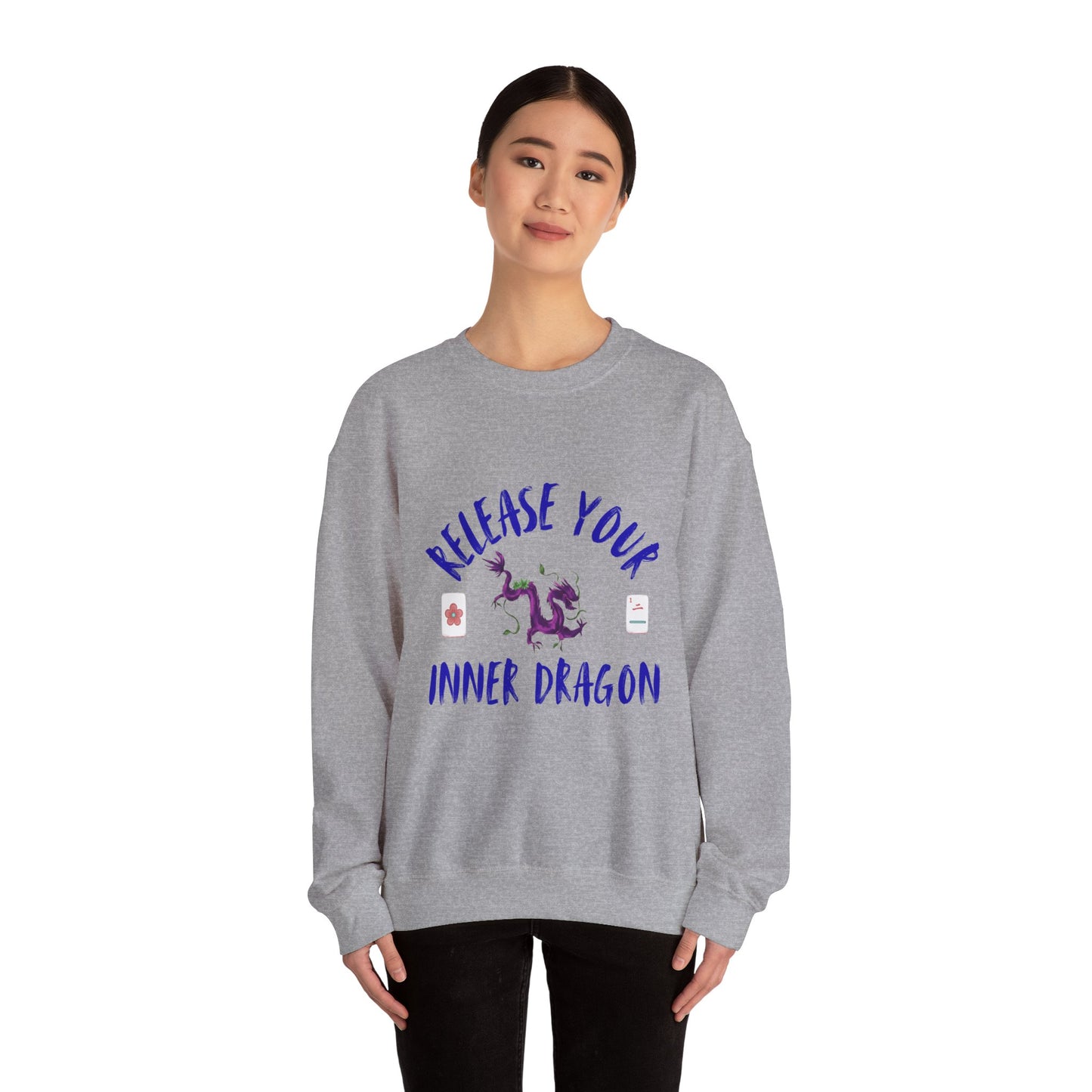Release your Inner Dragon Mahjong Sweatshirt