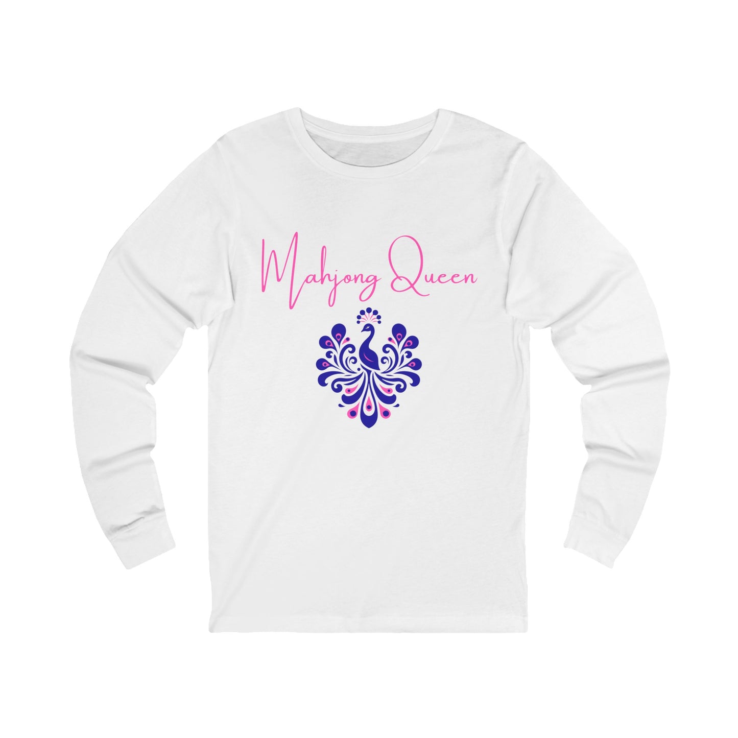Mahjong Queen, Mahjong  Long Sleeve T-Shirt, Mahj