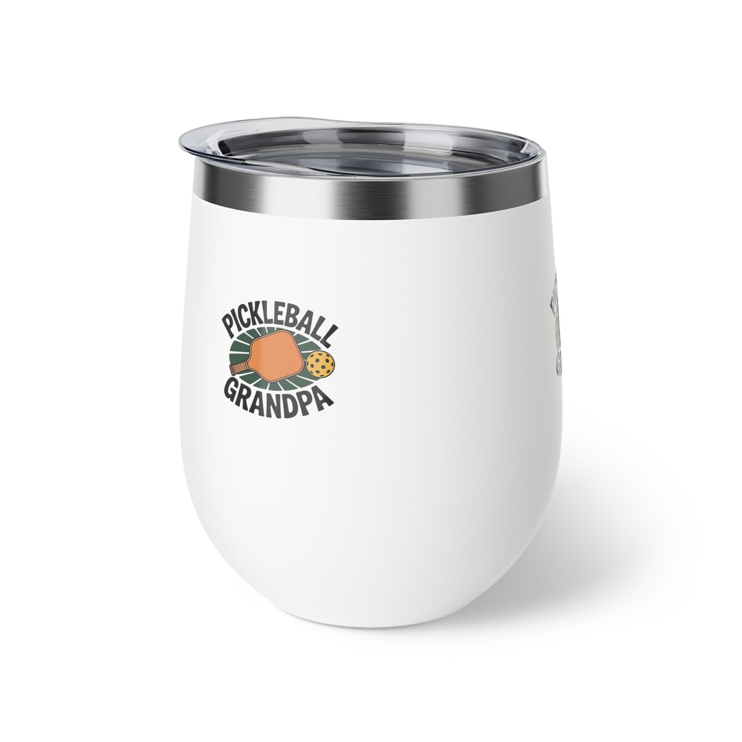 Pickleball Grandpa Insulated Cup, Eco-Friendly Drinkware, Pickleball Grandpa, Perfect Gift for Tea Lovers, Pickleball Players