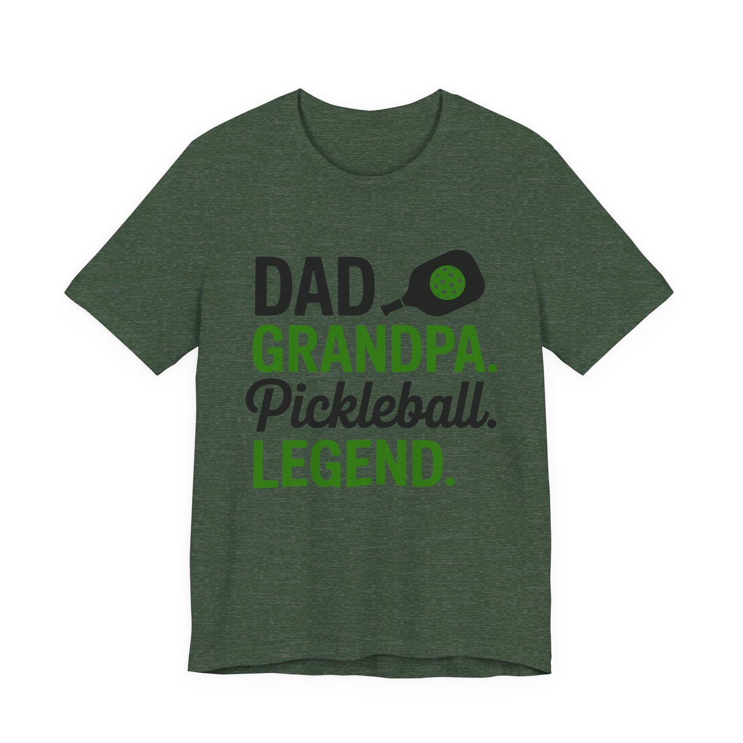 Pickleball Legend Tee: Celebrate Dad & Grandpa, Gift for Sports Lovers, Father's Day, Family Gatherings, Casual Wear