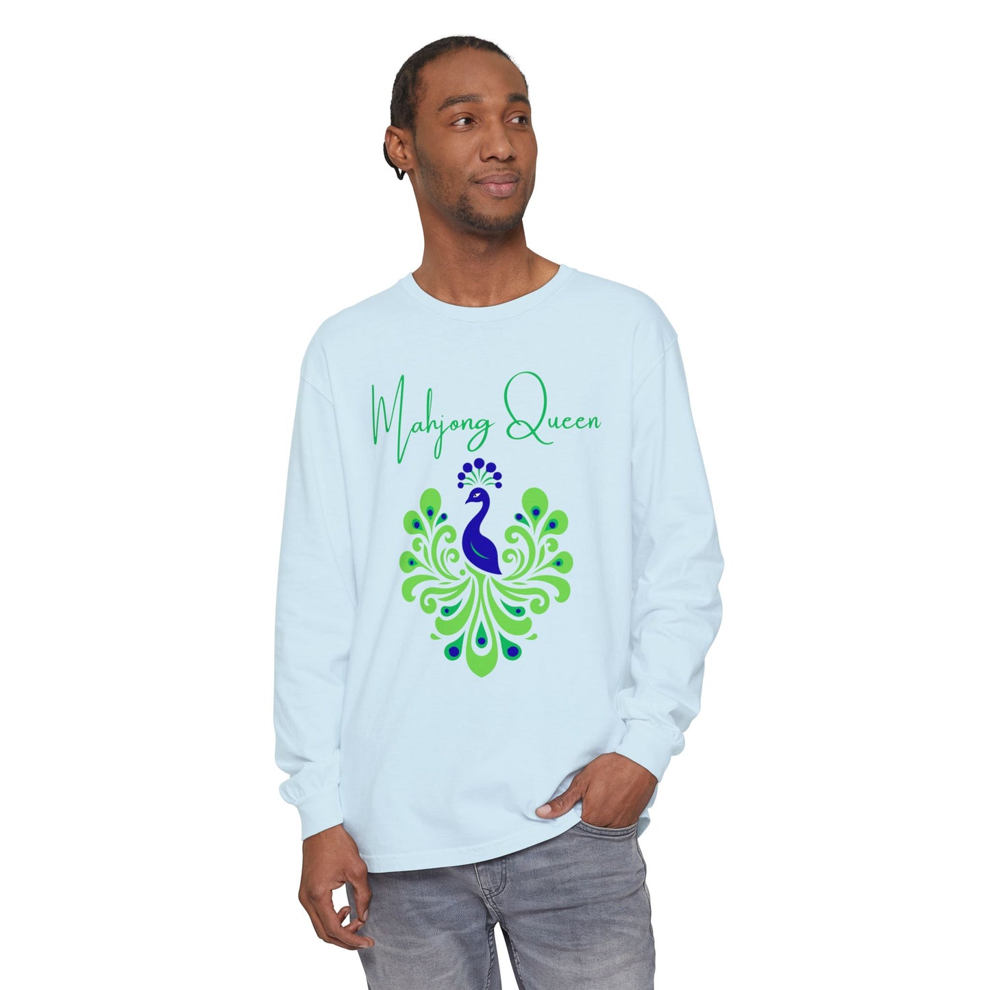 Mahjong Queen Long-Sleeve, Gift for Mahjong Lovers