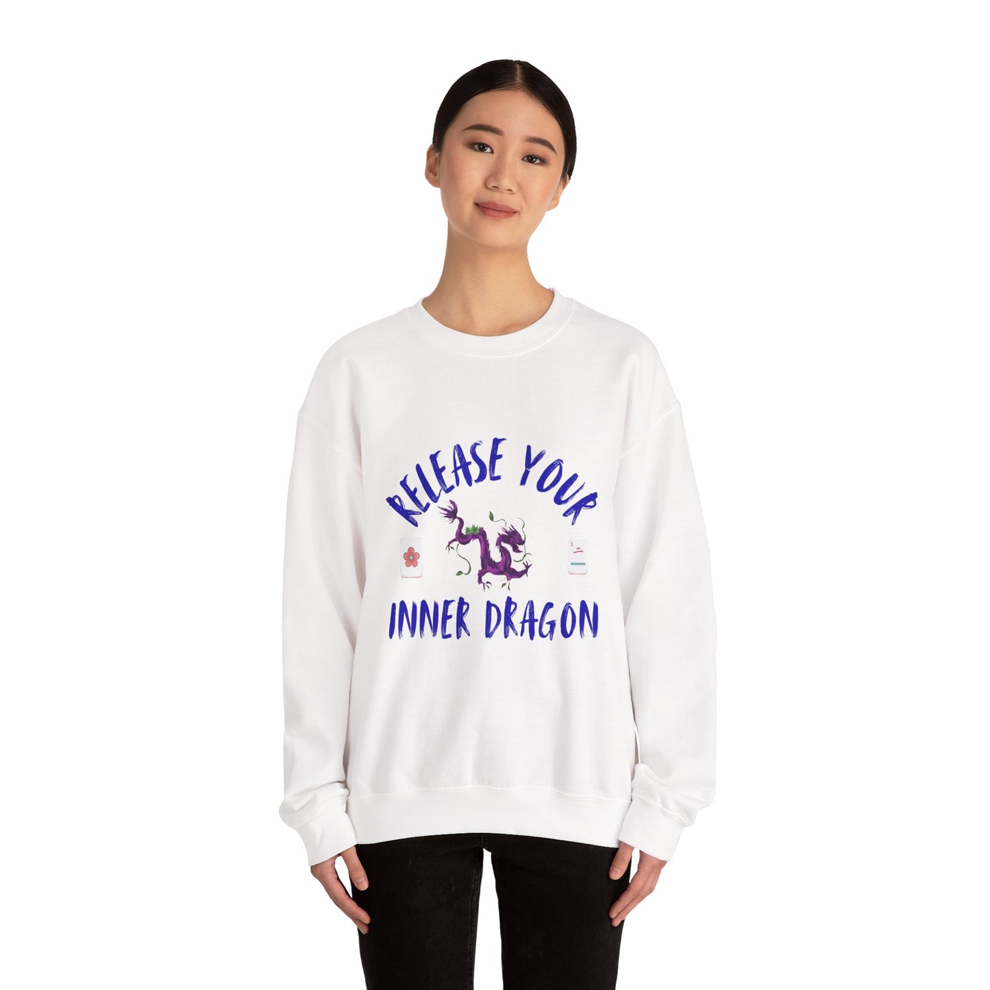 Release your Inner Dragon Mahjong Sweatshirt