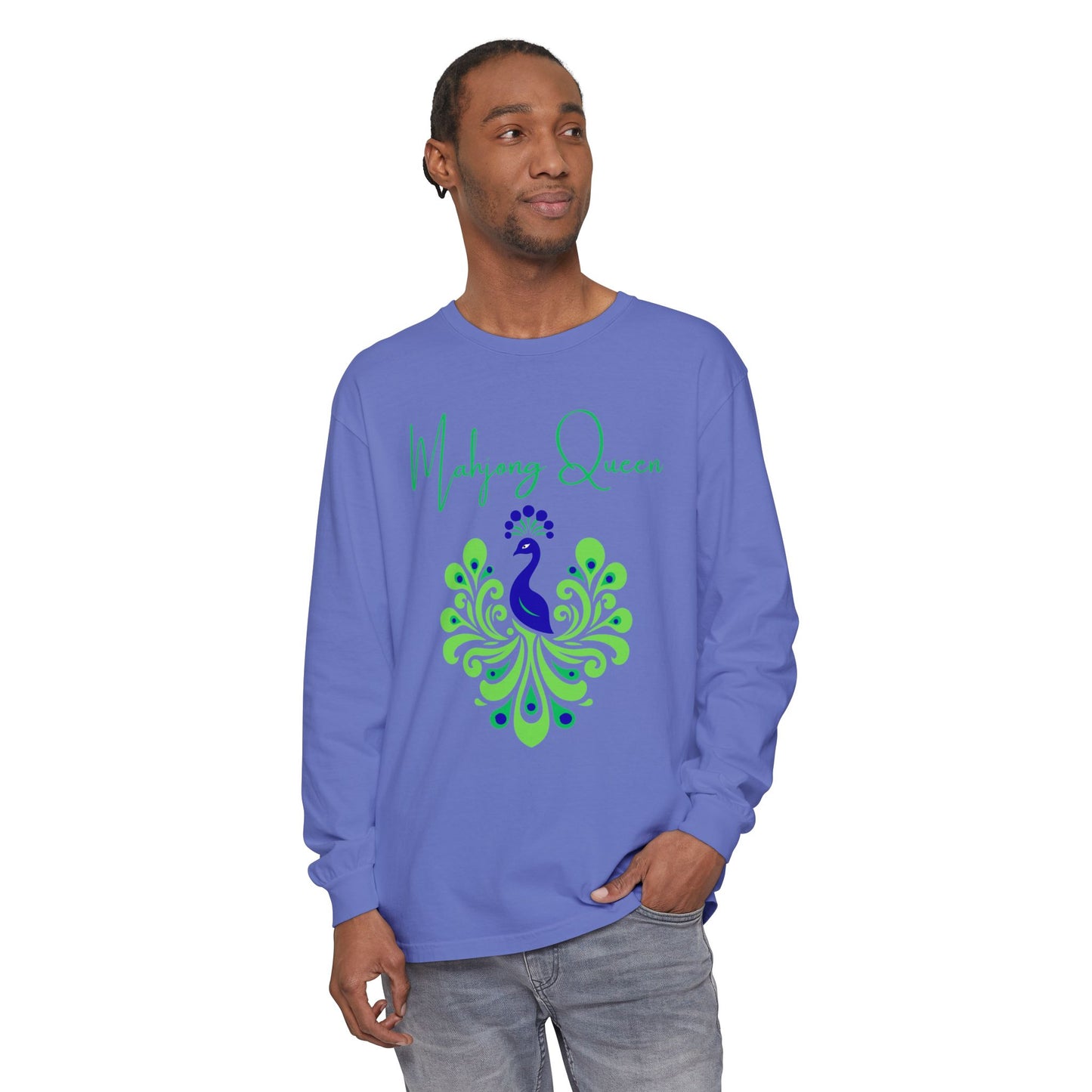 Mahjong Queen Long-Sleeve, Gift for Mahjong Lovers