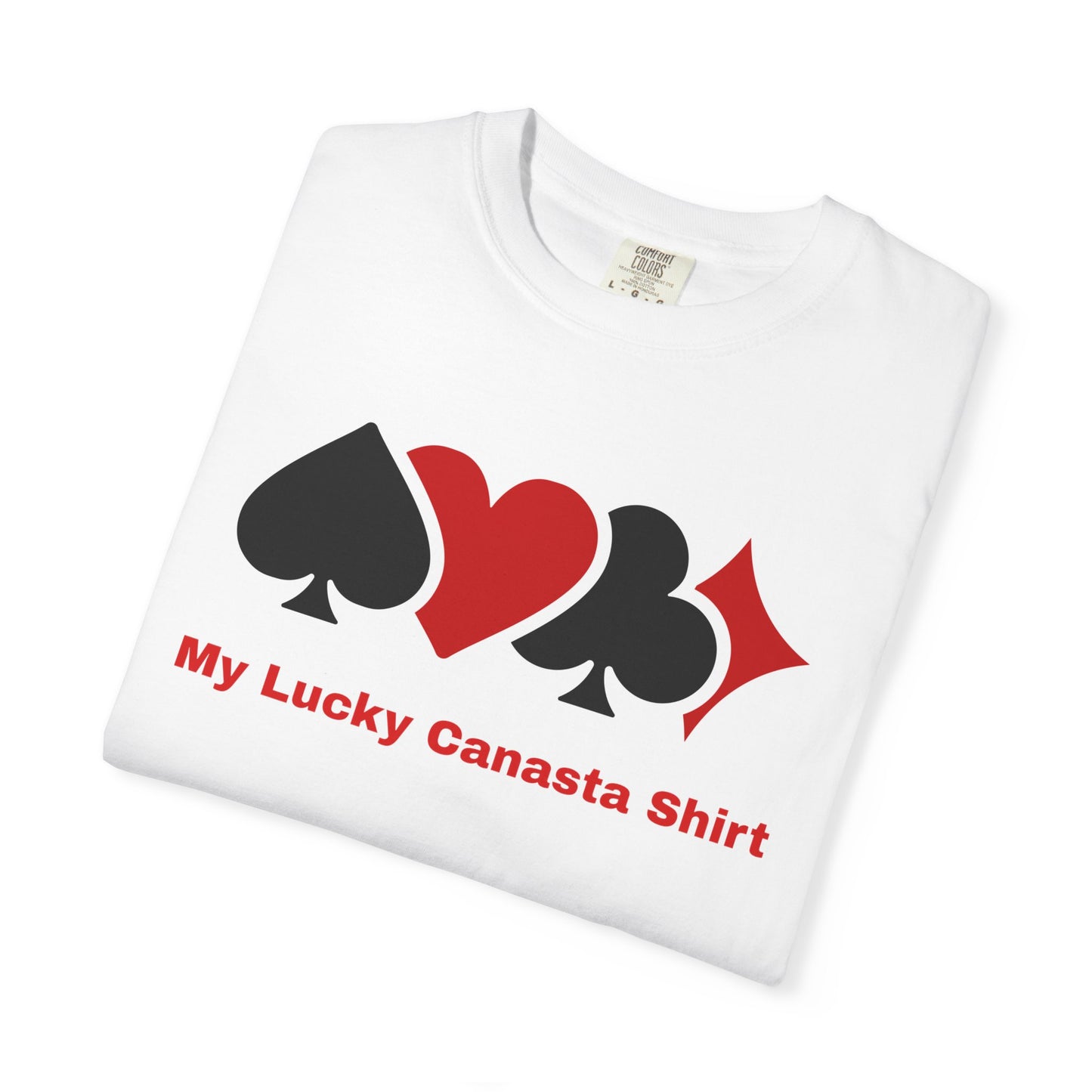 Lucky Canasta T-Shirt, Unisex Card Game Tee, Fun Game Night Apparel, Casual Luck Shirt, Gift for Card Players