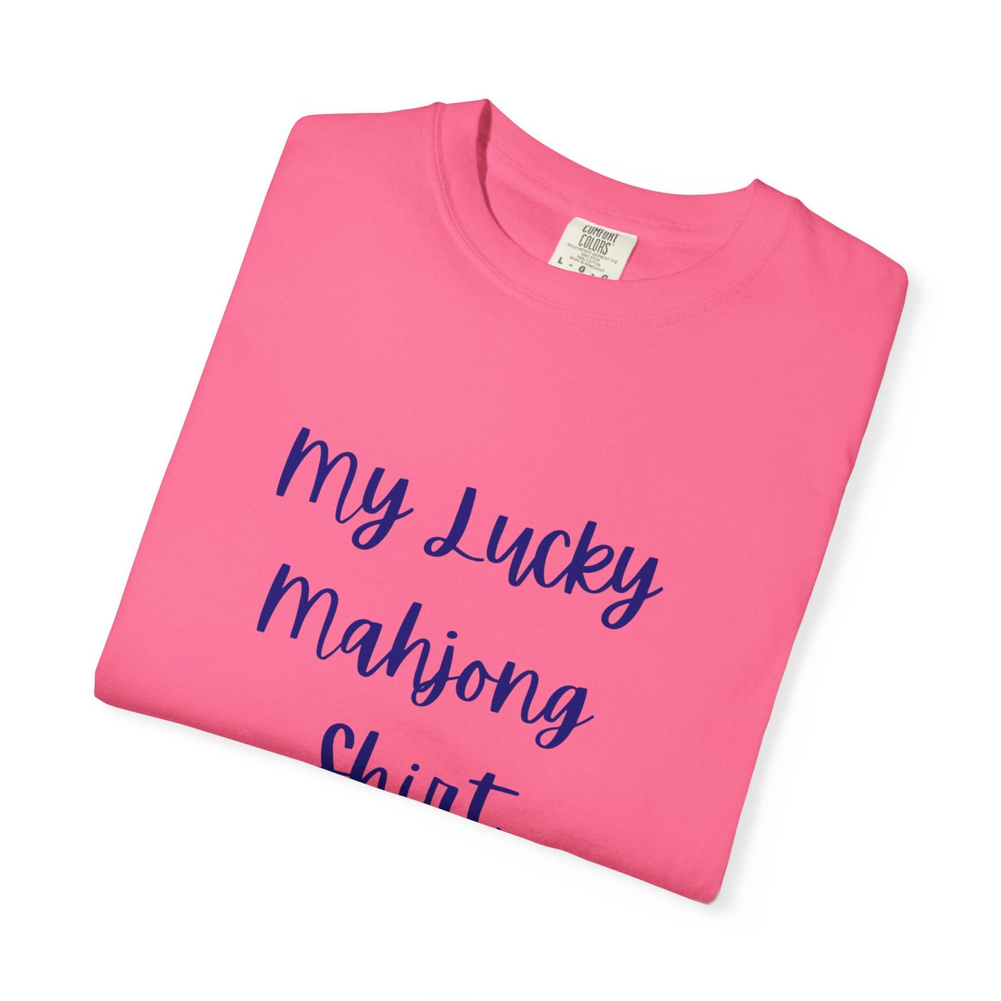 My Lucky Mahjong T-shirt | Mahjong Player Tee, Mahjong Gift Idea
