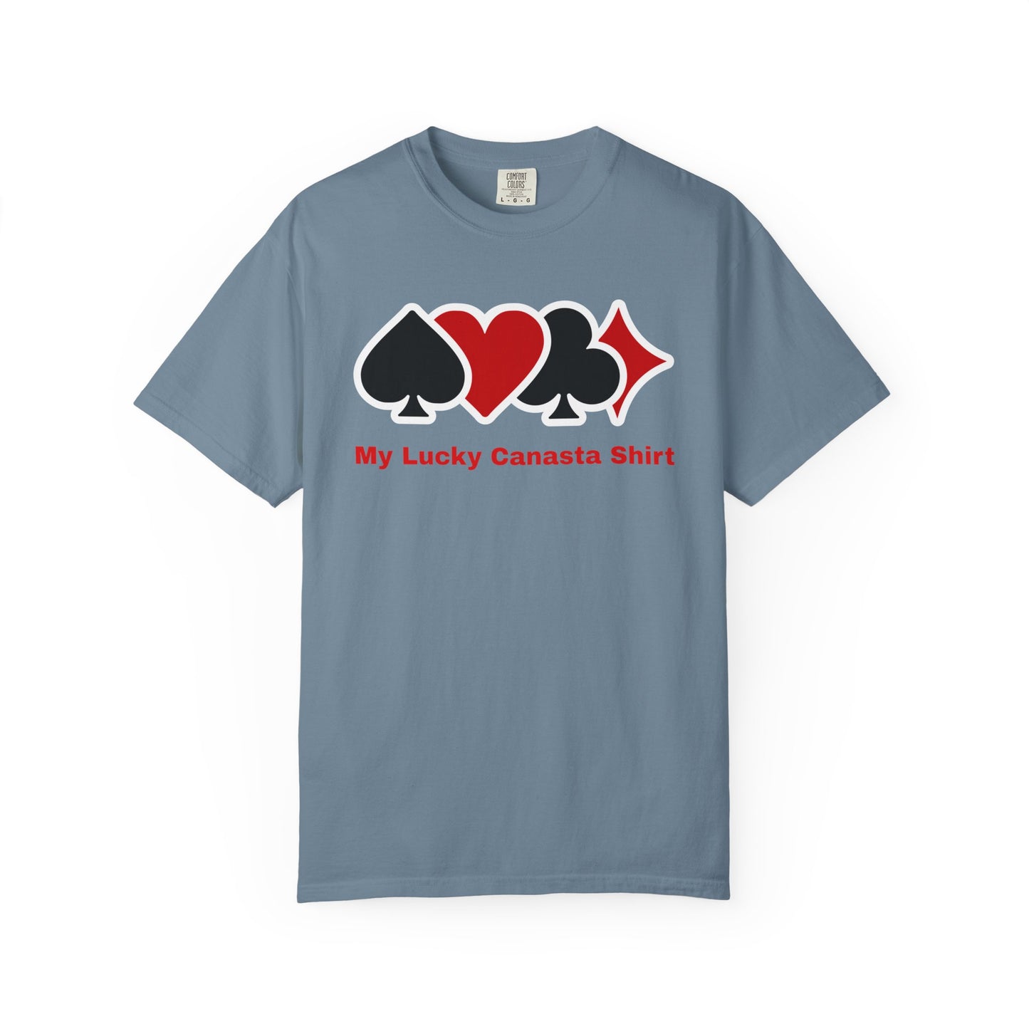 Lucky Canasta T-Shirt, Unisex Card Game Tee, Fun Game Night Apparel, Casual Luck Shirt, Gift for Card Players