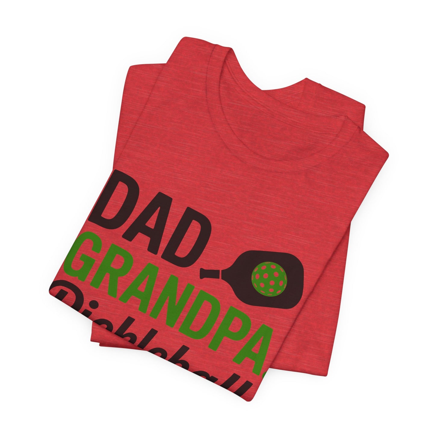 Pickleball Legend Tee: Celebrate Dad & Grandpa, Gift for Sports Lovers, Father's Day, Family Gatherings, Casual Wear