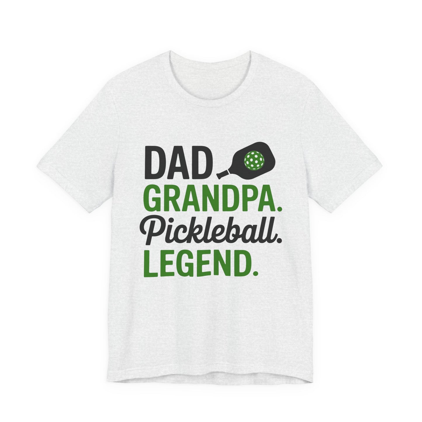 Pickleball Legend Tee: Celebrate Dad & Grandpa, Gift for Sports Lovers, Father's Day, Family Gatherings, Casual Wear