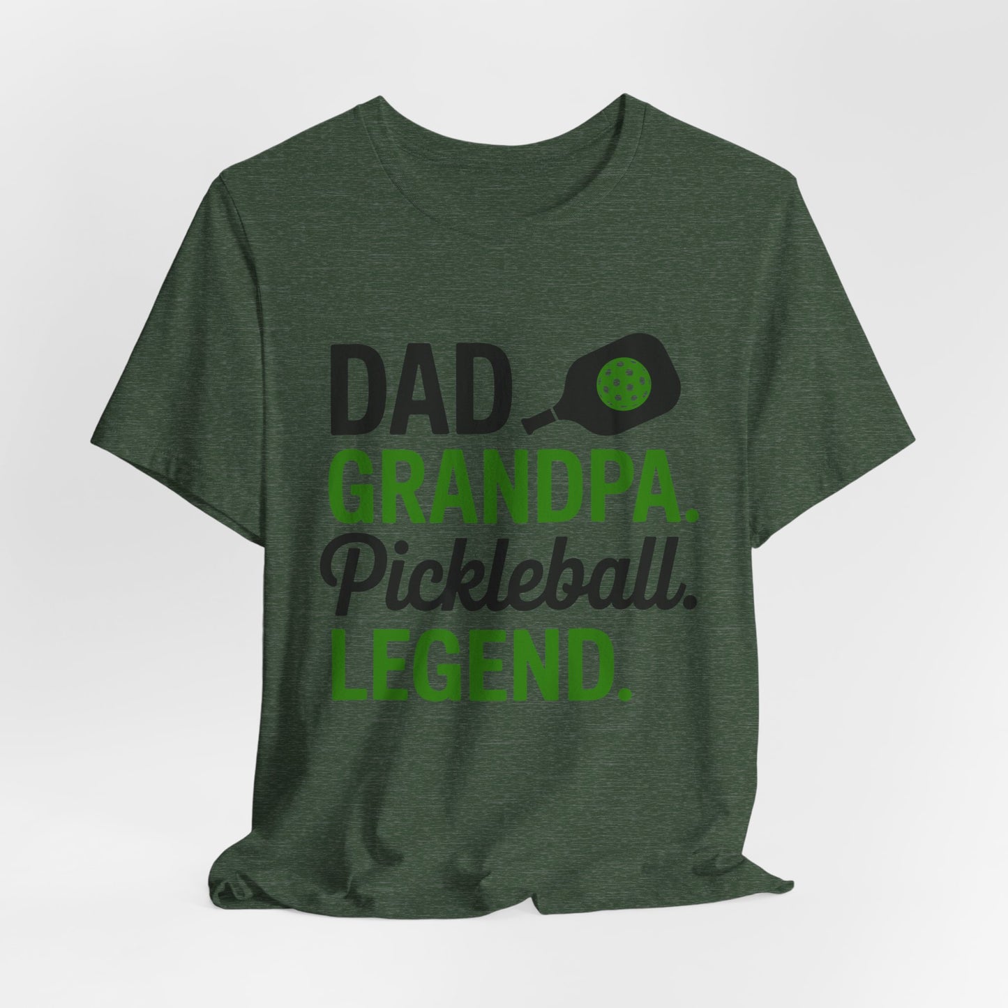 Pickleball Legend Tee: Celebrate Dad & Grandpa, Gift for Sports Lovers, Father's Day, Family Gatherings, Casual Wear