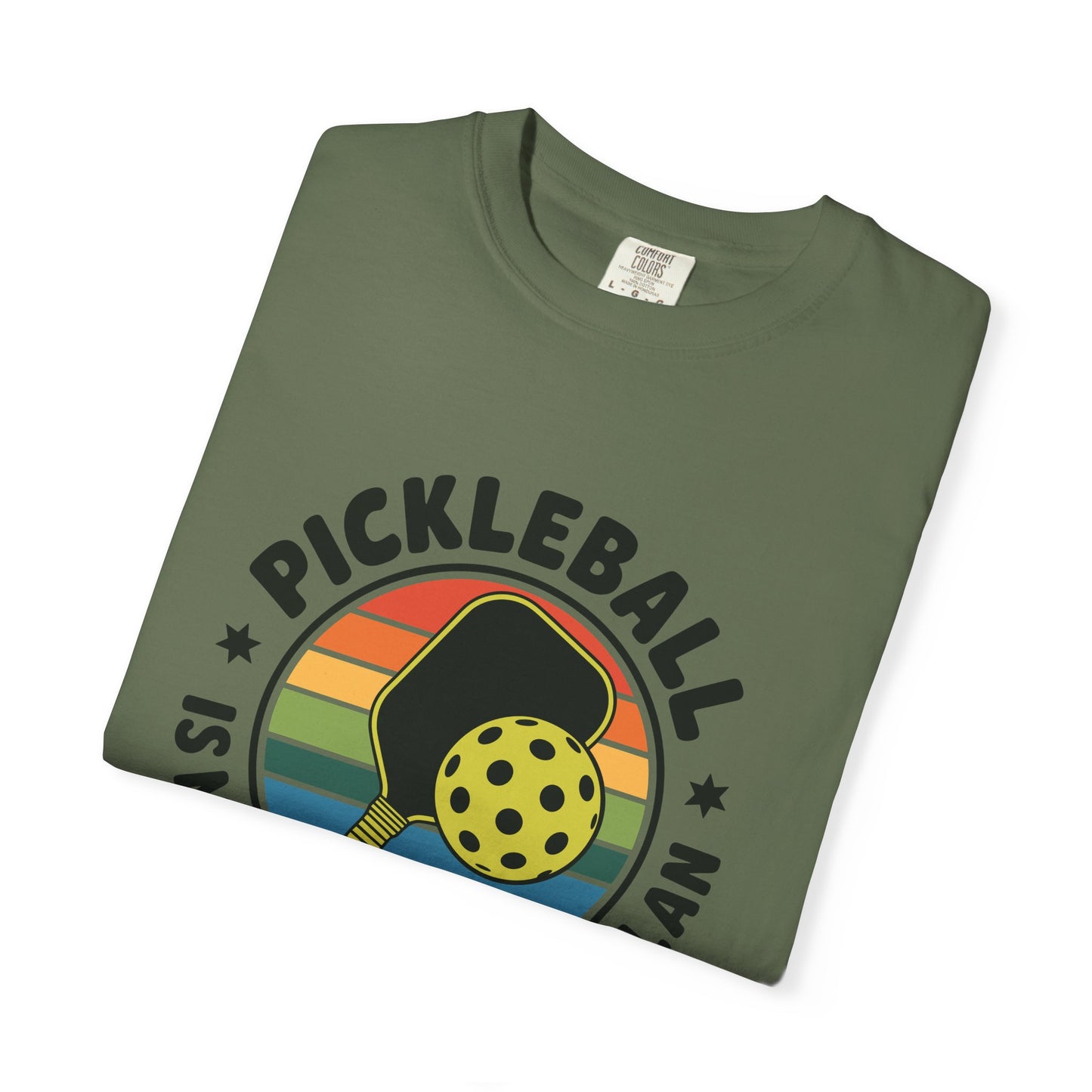 Pickleball Retirement Plan T-Shirt | Garment-Dyed Unisex Tee, Summer Vibe, Sportswear Gift, Funny Pickleball Shirt, Retirement Gift