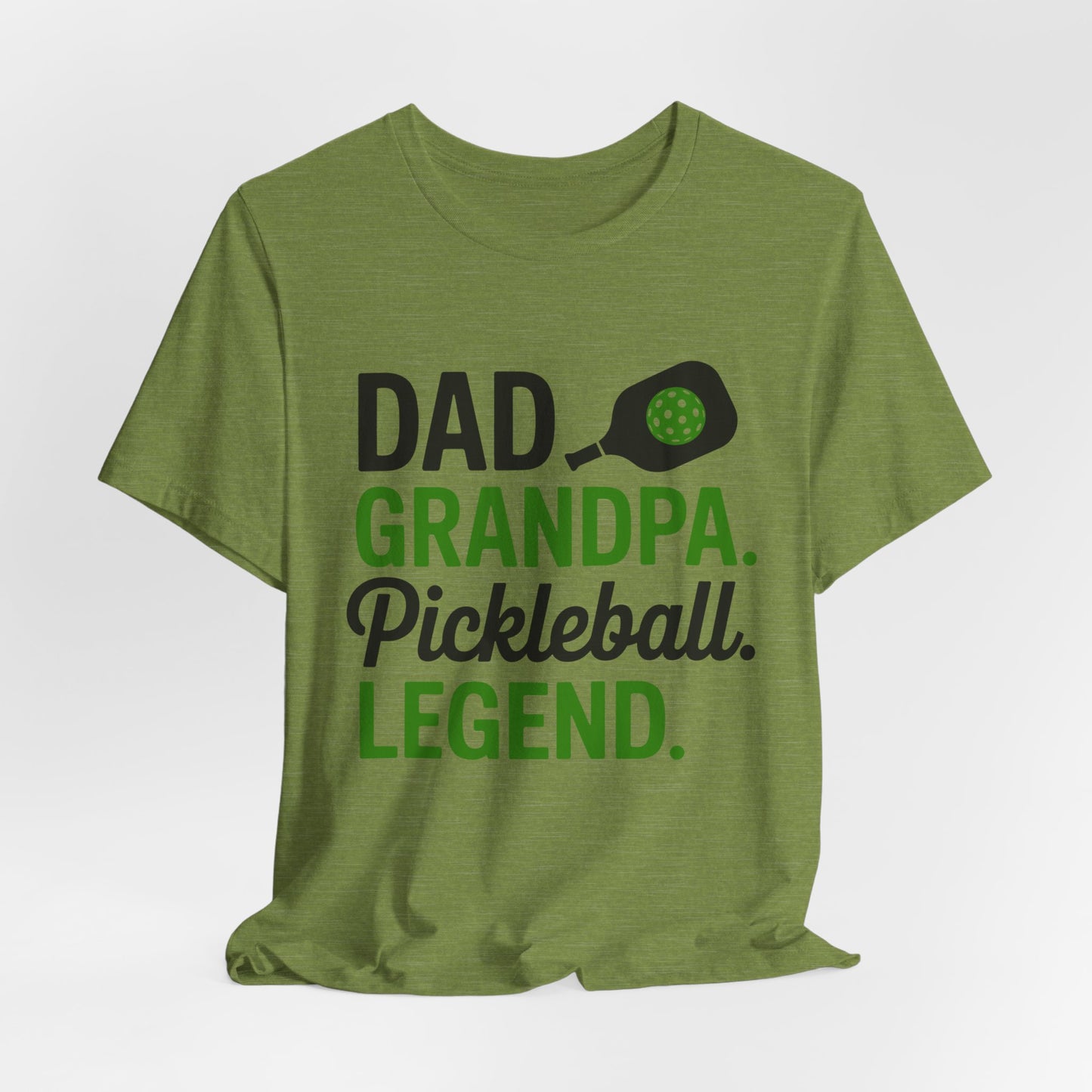 Pickleball Legend Tee: Celebrate Dad & Grandpa, Gift for Sports Lovers, Father's Day, Family Gatherings, Casual Wear