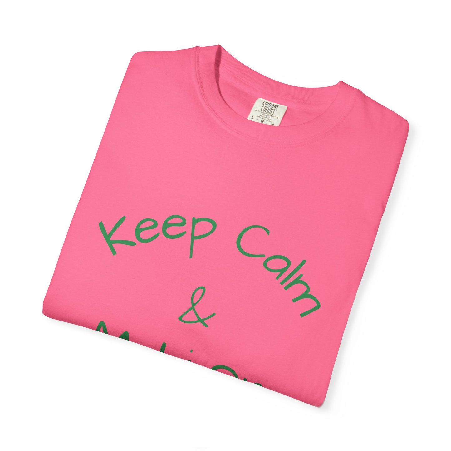 Keep Calm & Mahj-On T-shirt | Mahjong Player Tee, Mahjong Gift Idea