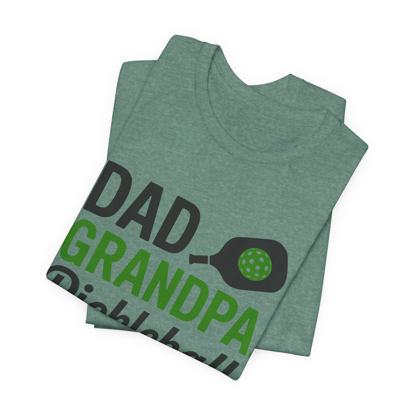 Pickleball Legend Tee: Celebrate Dad & Grandpa, Gift for Sports Lovers, Father's Day, Family Gatherings, Casual Wear