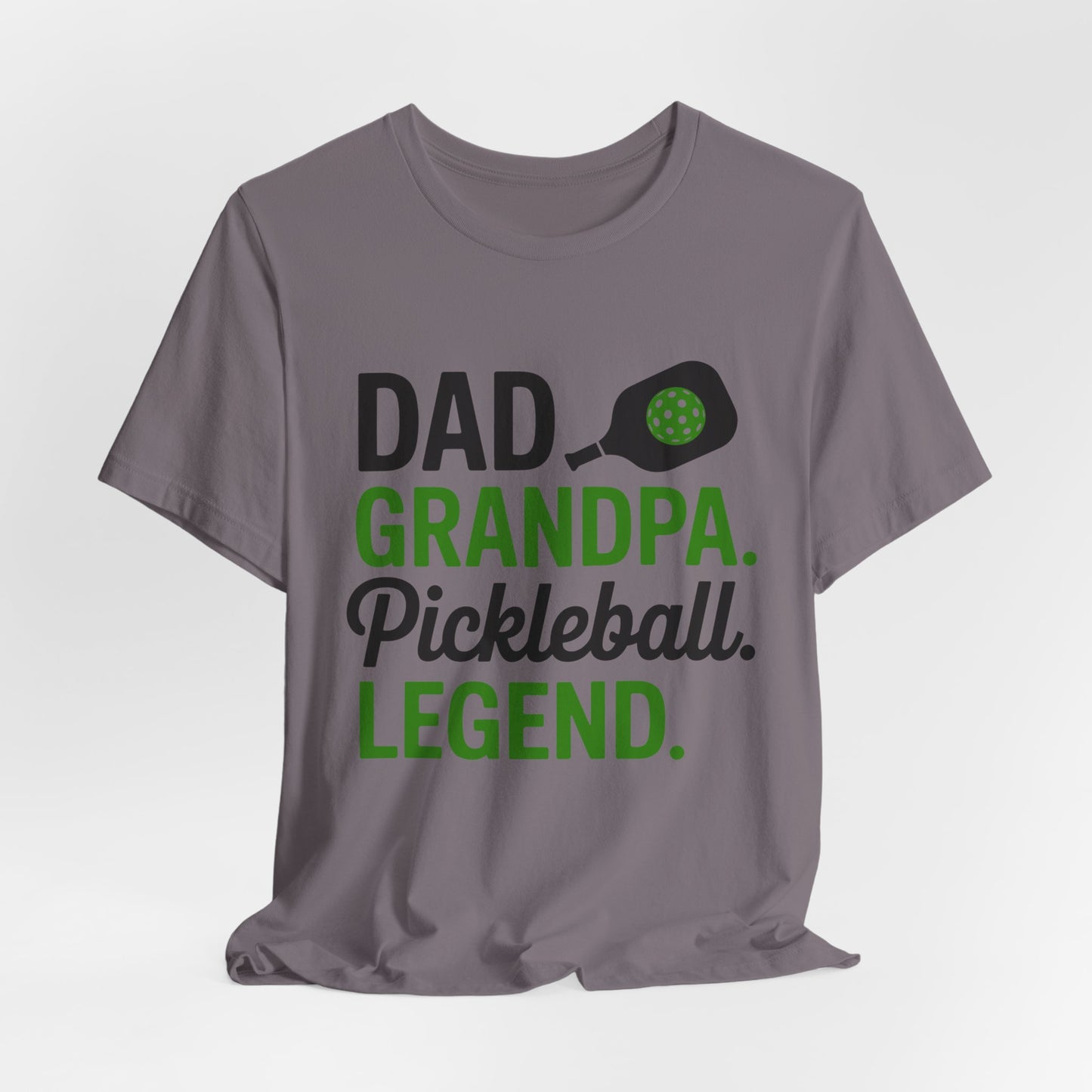 Pickleball Legend Tee: Celebrate Dad & Grandpa, Gift for Sports Lovers, Father's Day, Family Gatherings, Casual Wear