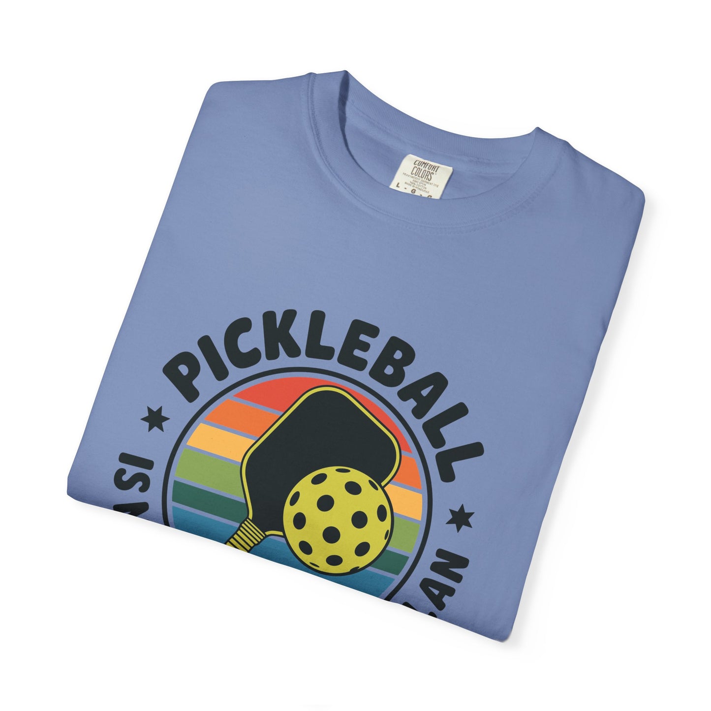 Pickleball Retirement Plan T-Shirt | Garment-Dyed Unisex Tee, Summer Vibe, Sportswear Gift, Funny Pickleball Shirt, Retirement Gift