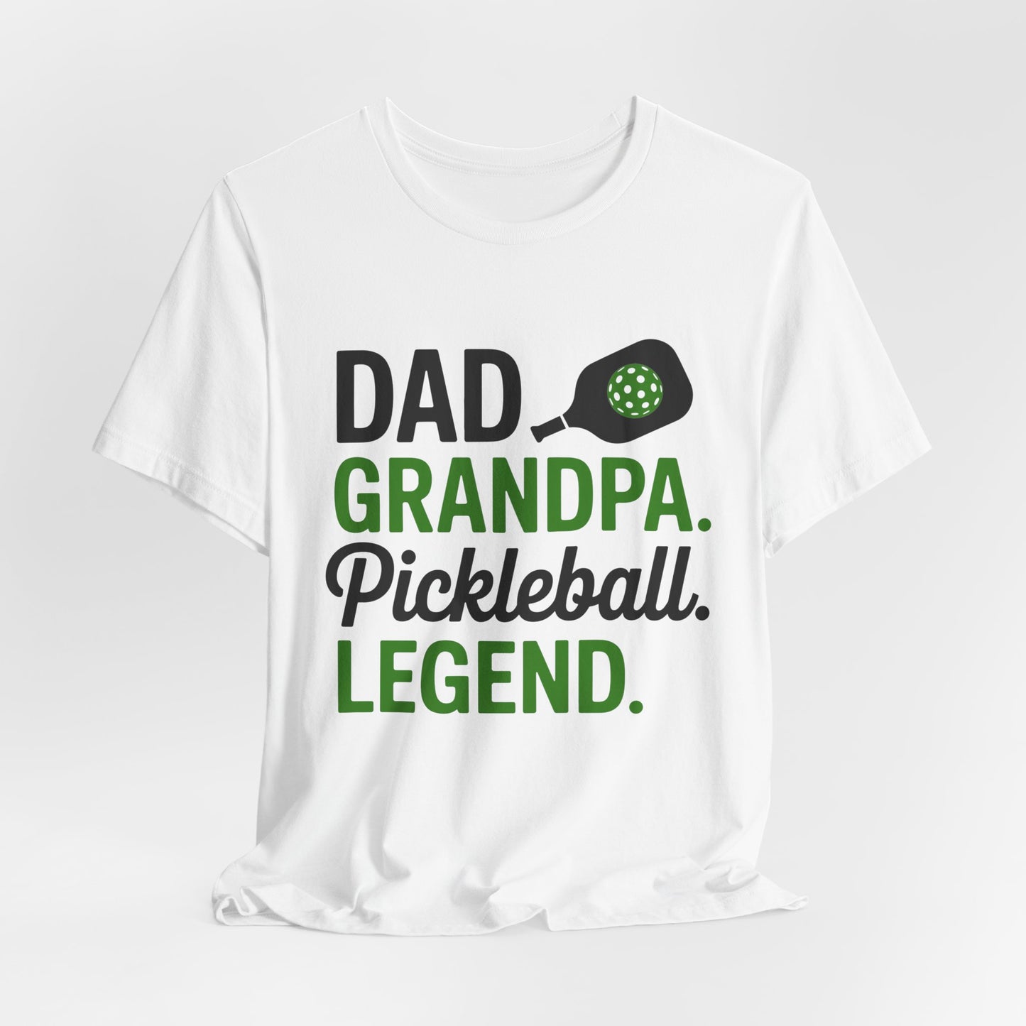 Pickleball Legend Tee: Celebrate Dad & Grandpa, Gift for Sports Lovers, Father's Day, Family Gatherings, Casual Wear