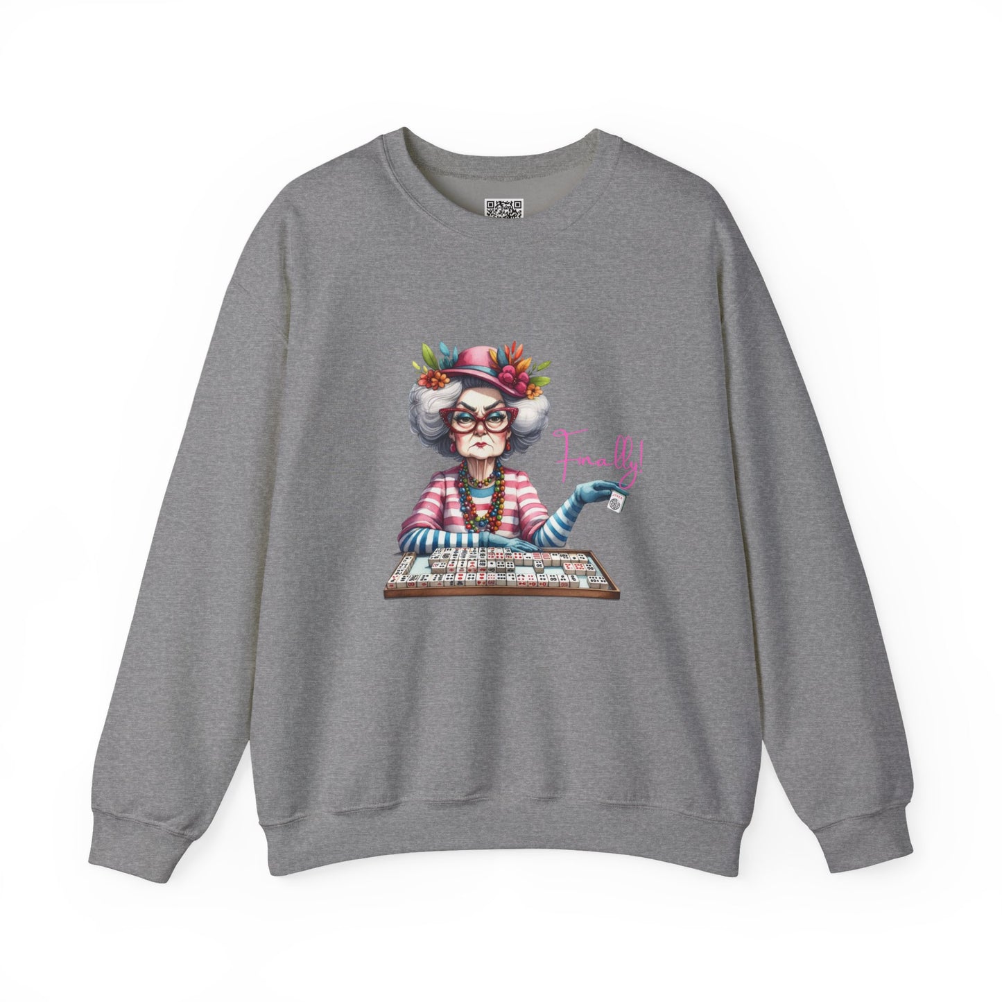 Finally Joker Funny Mahjong sweatshirt