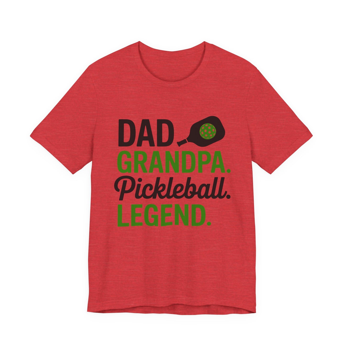 Pickleball Legend Tee: Celebrate Dad & Grandpa, Gift for Sports Lovers, Father's Day, Family Gatherings, Casual Wear