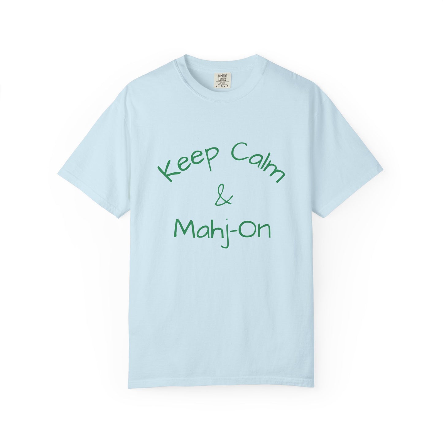 Keep Calm & Mahj-On T-shirt | Mahjong Player Tee, Mahjong Gift Idea