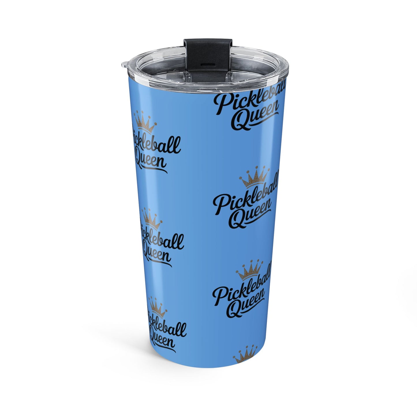 Pickleball Queen Tumbler - 20oz Insulated Travel Mug, Fun Gift for Pickleball Lovers, Ideal for Sports Events, Outdoor Activities
